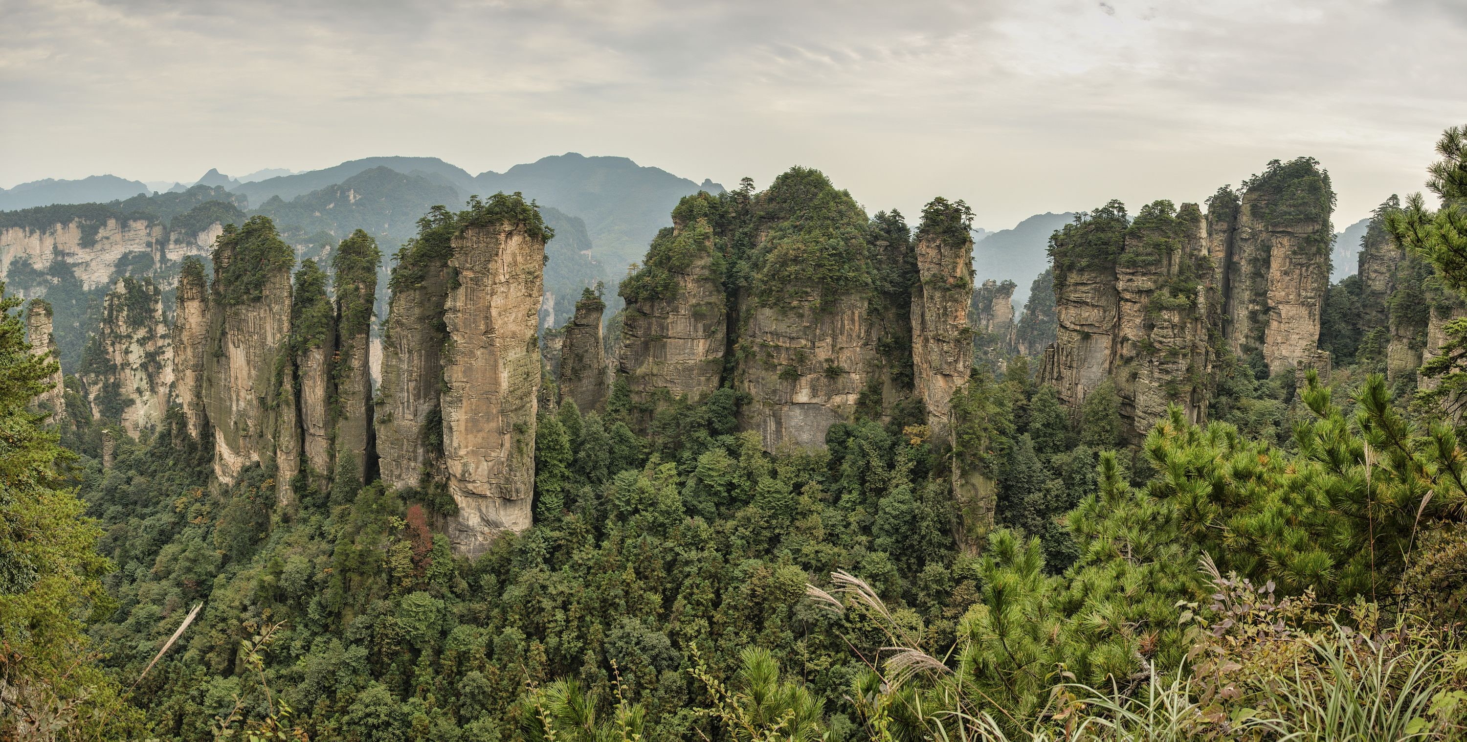 formation, forest, environment, eroded, outdoors, solid, growth, scenics - nature, rock, sky, landscape, tree, plant, beauty in nature, rock - object, 2K, HD Wallpaper