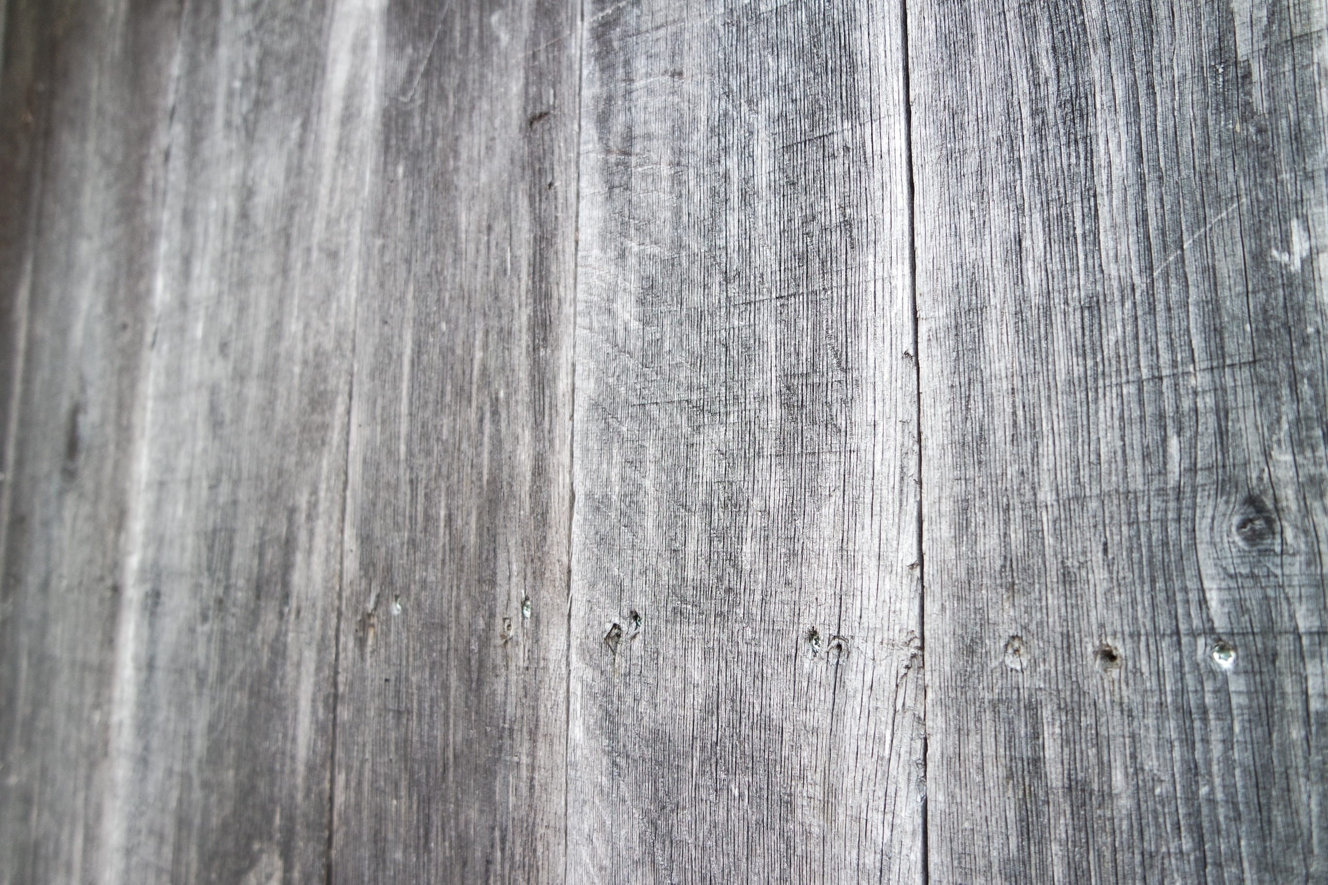 full frame, wood grain, close-up, Wood, silver colored, gray, textured effect, pattern, weathered, outdoors, plank, scratched, rough, Tree, wall - building feature, HD Wallpaper