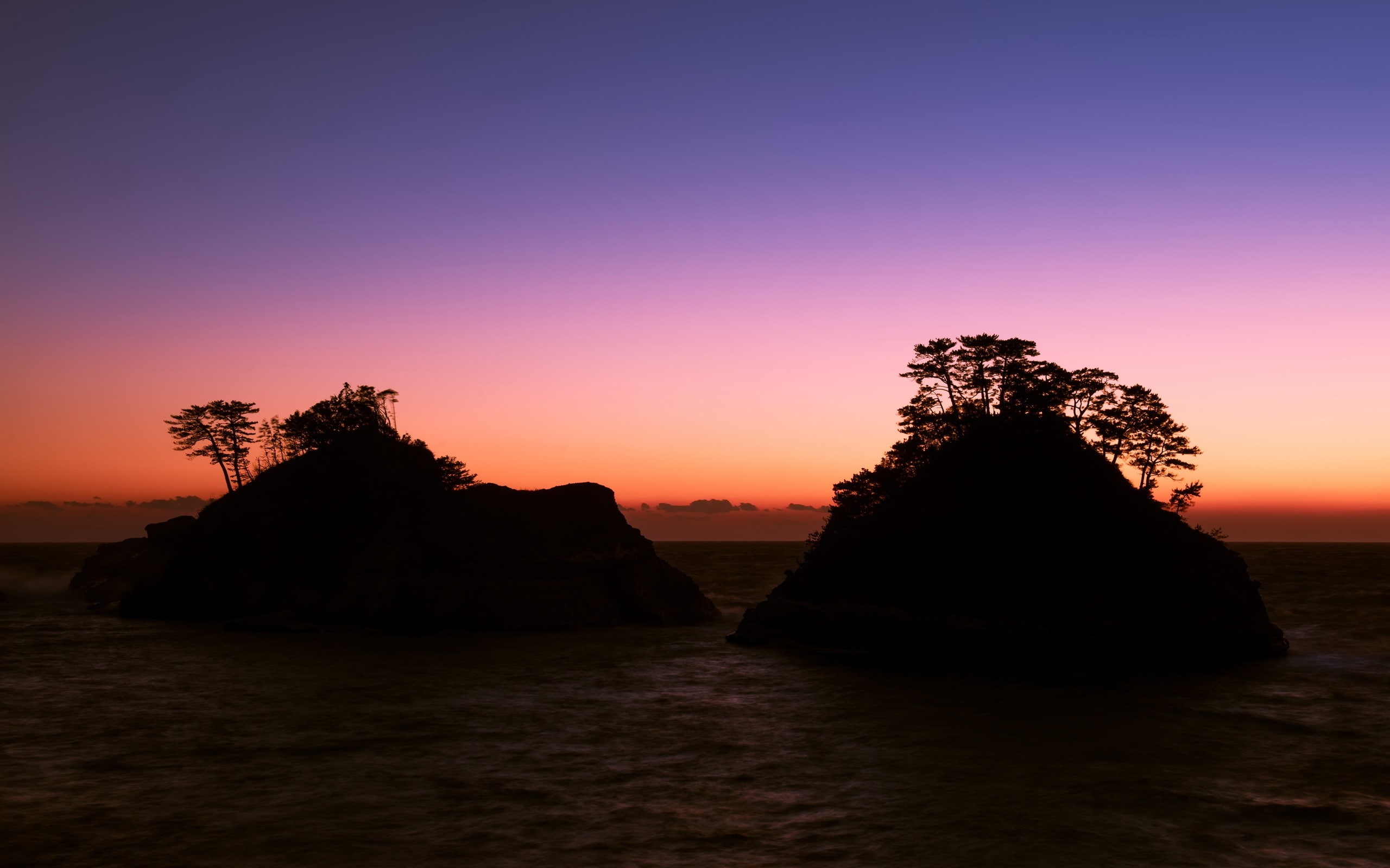 Nishiizu-cho, 2K, night, landscape, Japan, Shizuoka Prefecture, HD Wallpaper