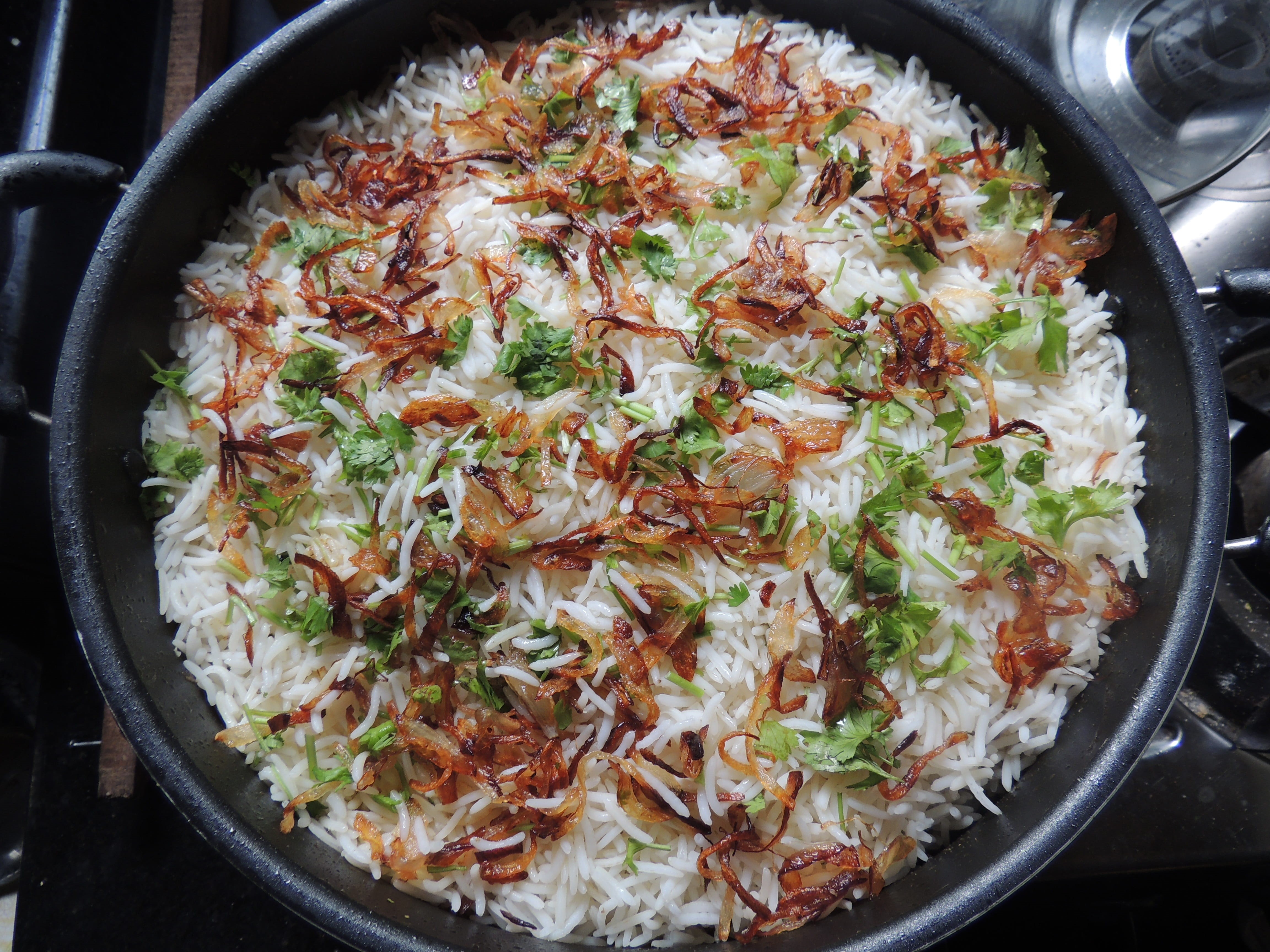biryani, pakistani, vegetables, traditional, cuisine, pilaw, onion, spicy, temptation, rice, freshness, indoors, no people, dish, basmati, asian, lunch, HD Wallpaper