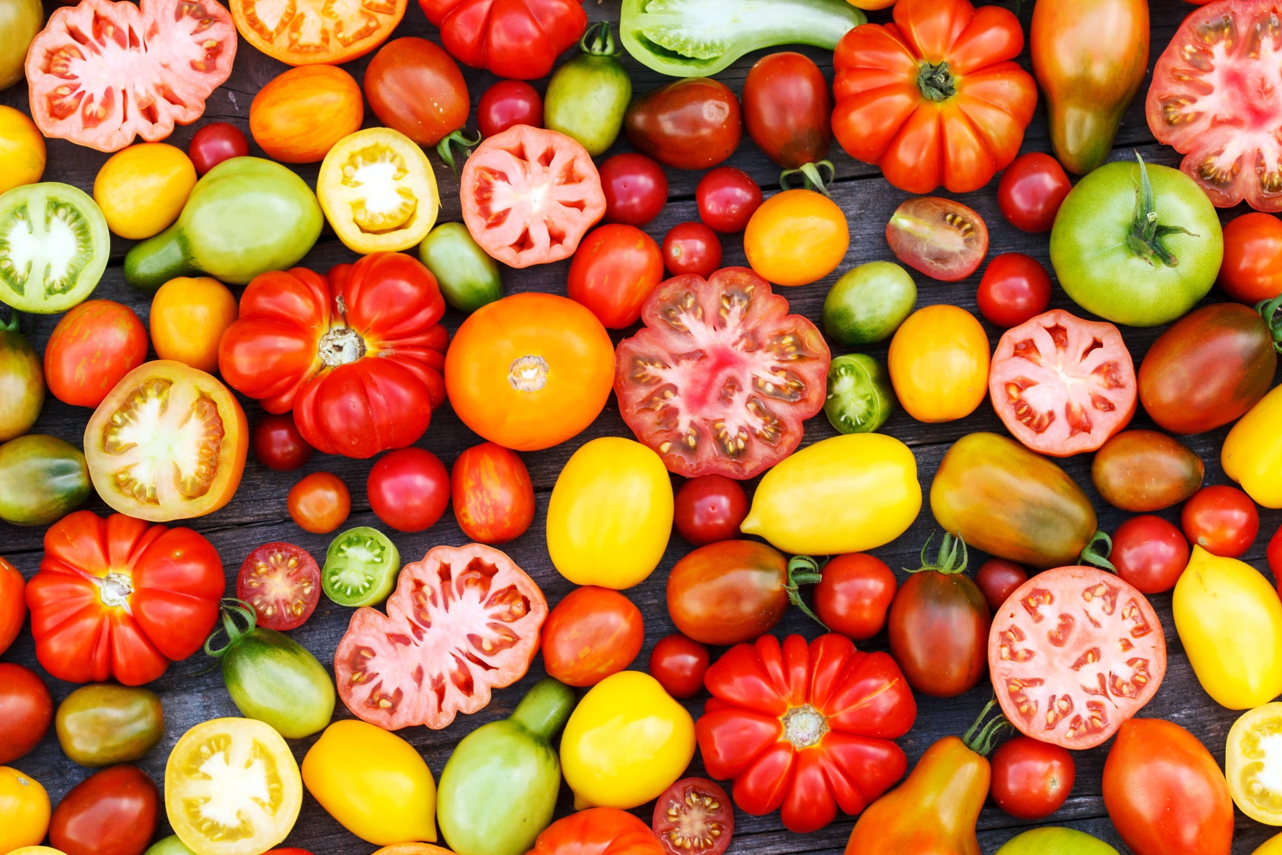 choice, pepper, retail, abundance, backgrounds, fruit, wellbeing, assorted, 2K, tomato, food and drink, vegetables, large group of objects, variation, HD Wallpaper