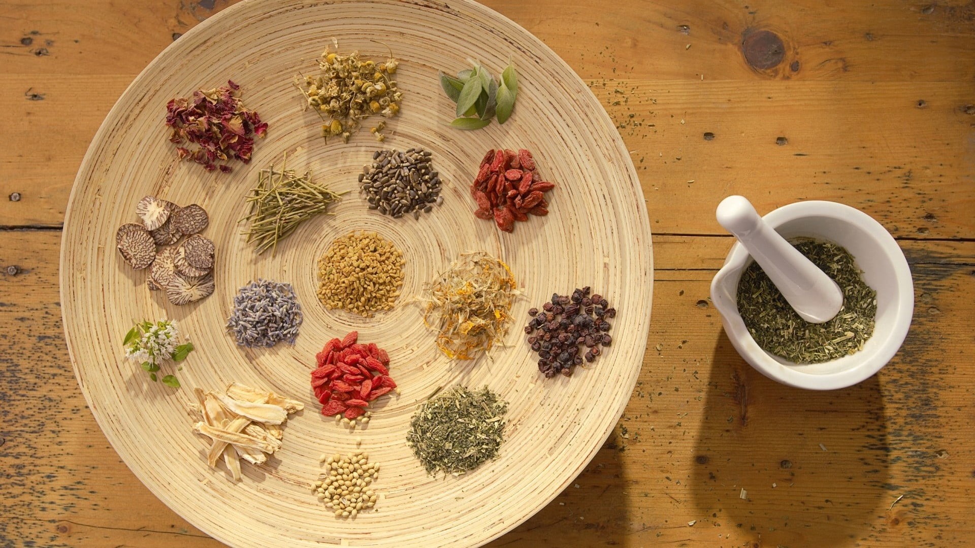 dry, herb, healthy Lifestyle, container, seasoning, still life, directly above, spices, herbal Medicine, fruit, variation, ingredient, medicine, close-up, HD Wallpaper