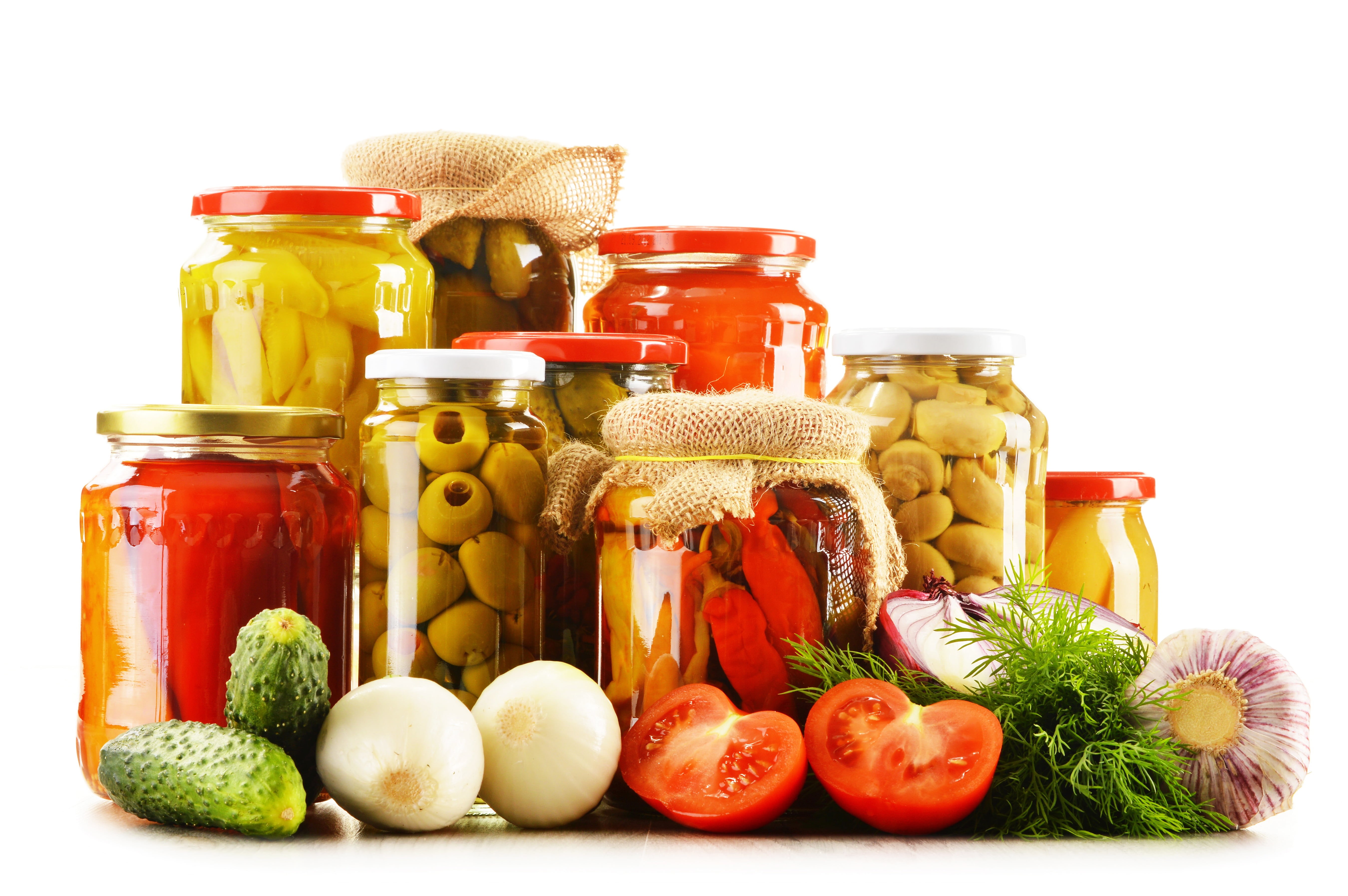 tomato, mushrooms, vegetables, jar, preserving, choice, studio shot, food, olives, assorted, pepper, red, healthy eating, vegetable, cucumbers, fruit, container, HD Wallpaper
