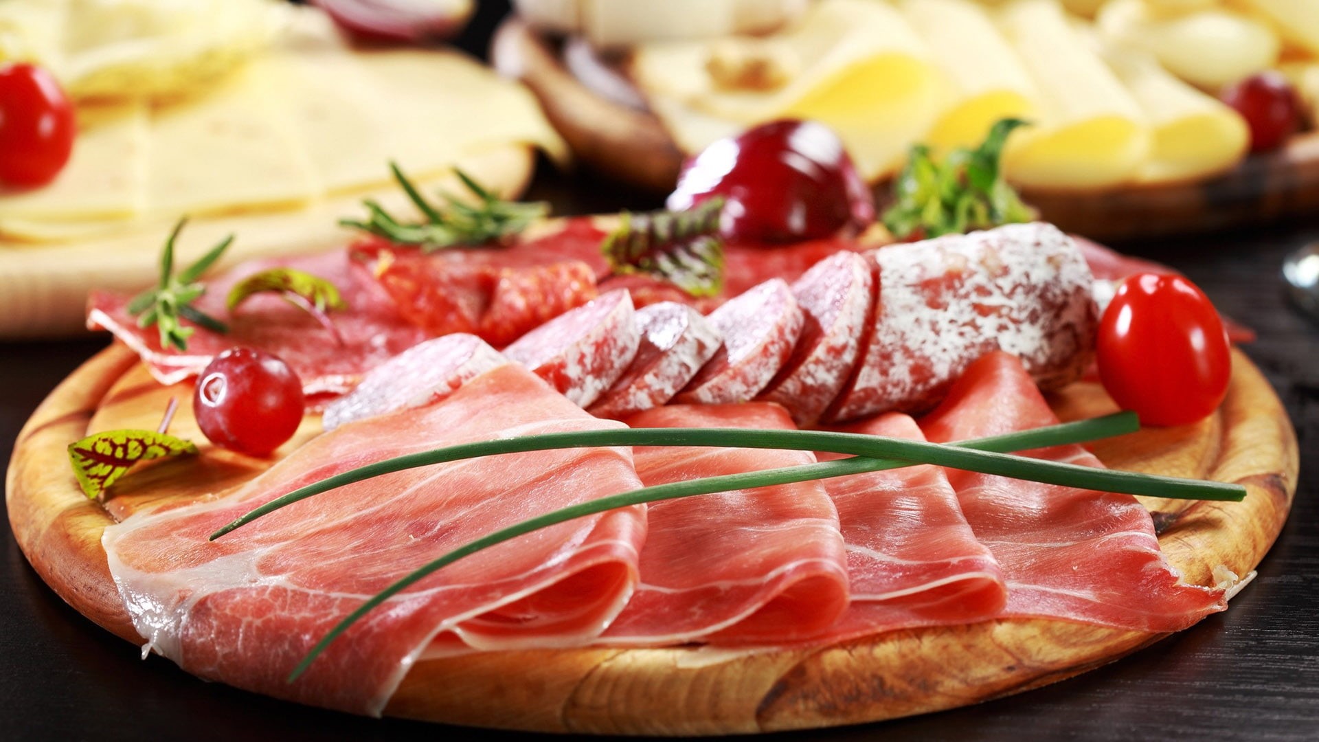 eat, freshness, snack, close-up, indoors, tomato, seafood, herb, pepper, nutrition, slice, tasty, fish, diet, food and drink, eating, vegetable, pork, lunch, HD Wallpaper