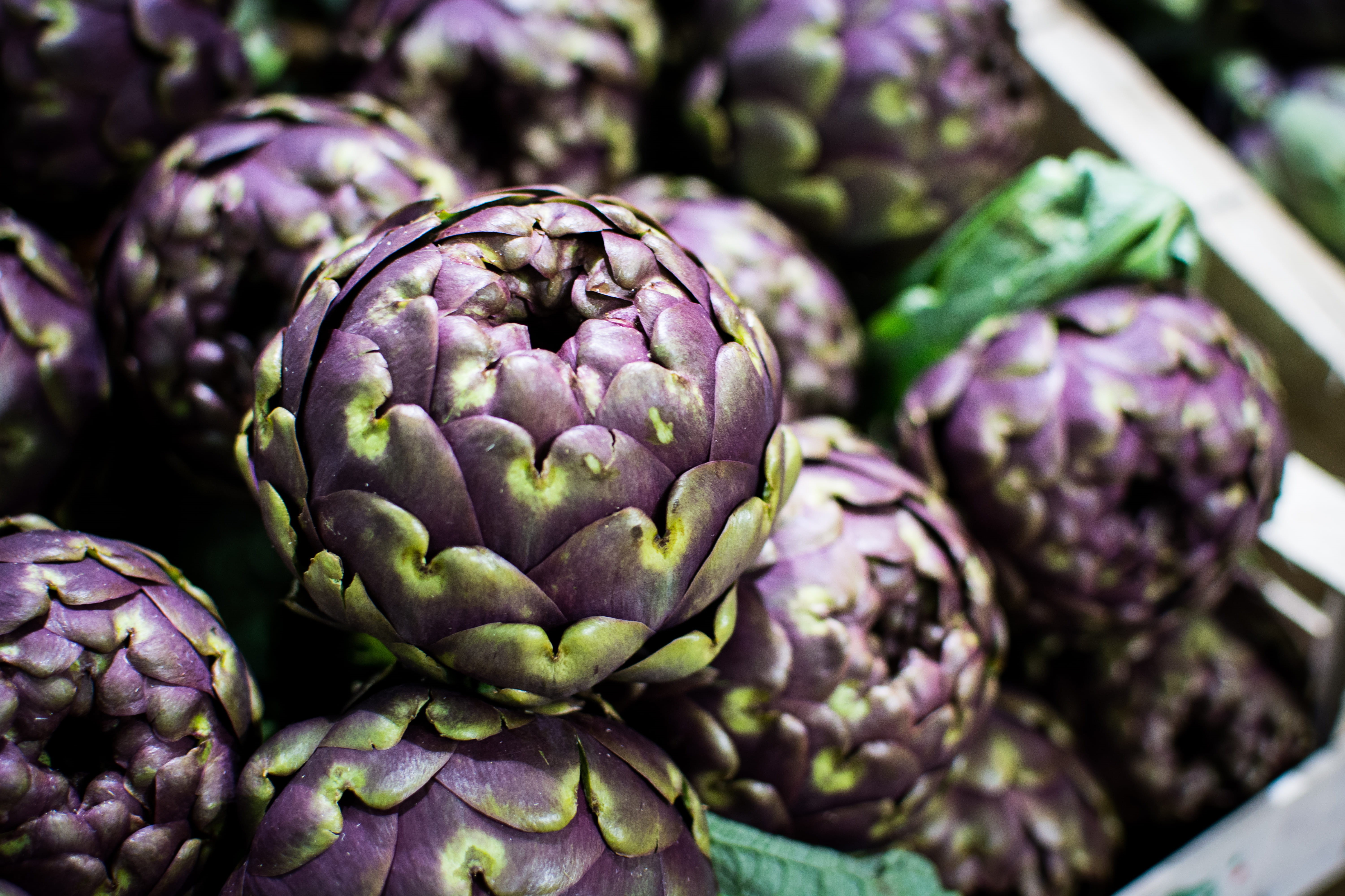 healthy, vegetarian Food, abundance, agriculture, market, raw Food, ripe, plant, artichoke, green Color, London, wellbeing, healthy Eating, still life, HD Wallpaper