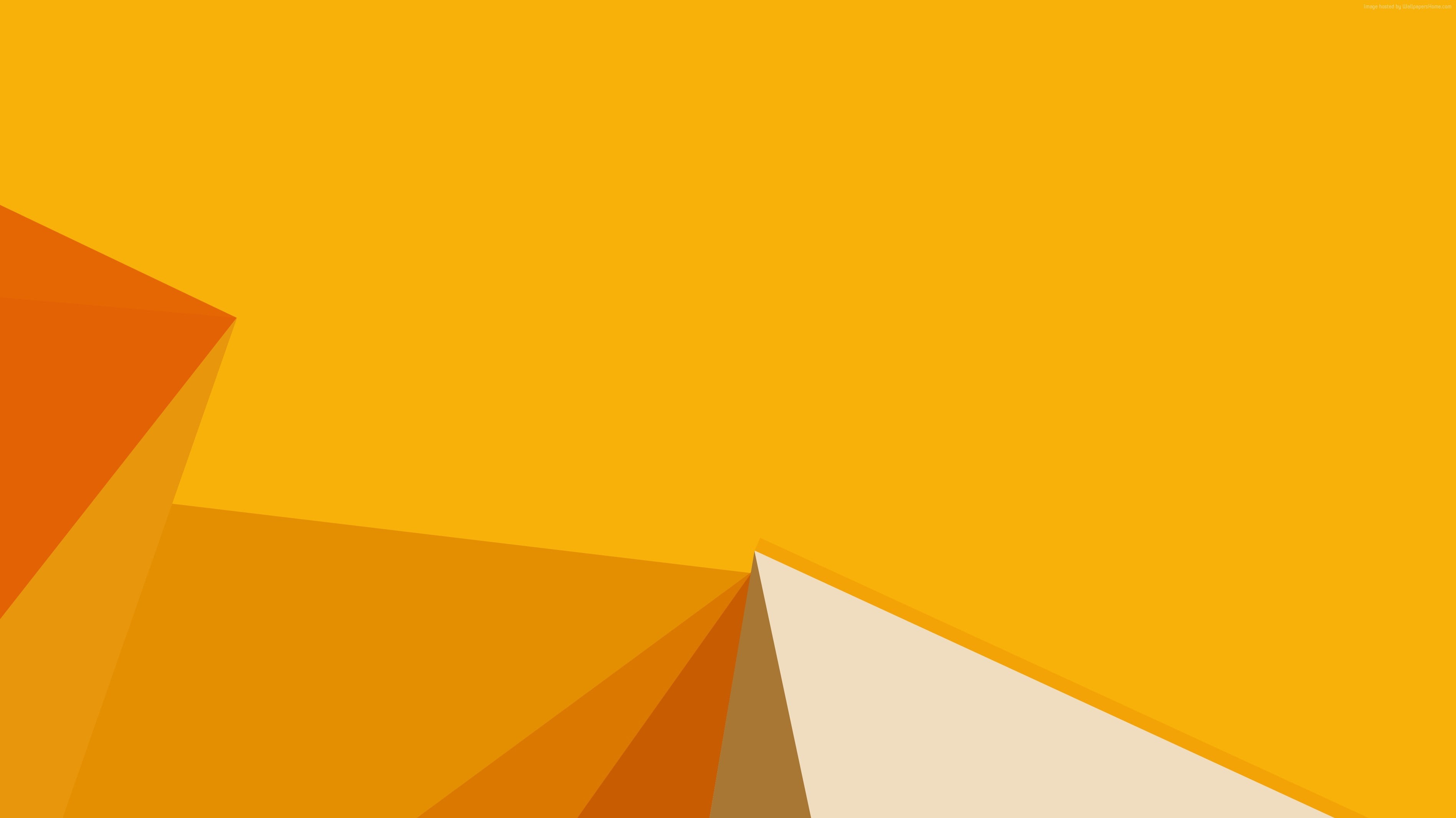 geometric shape, color gradient, vibrant color, no people, abstract, futuristic, triangle shape, architecture, yellow, polygon, bright, simplicity, backgrounds, HD Wallpaper