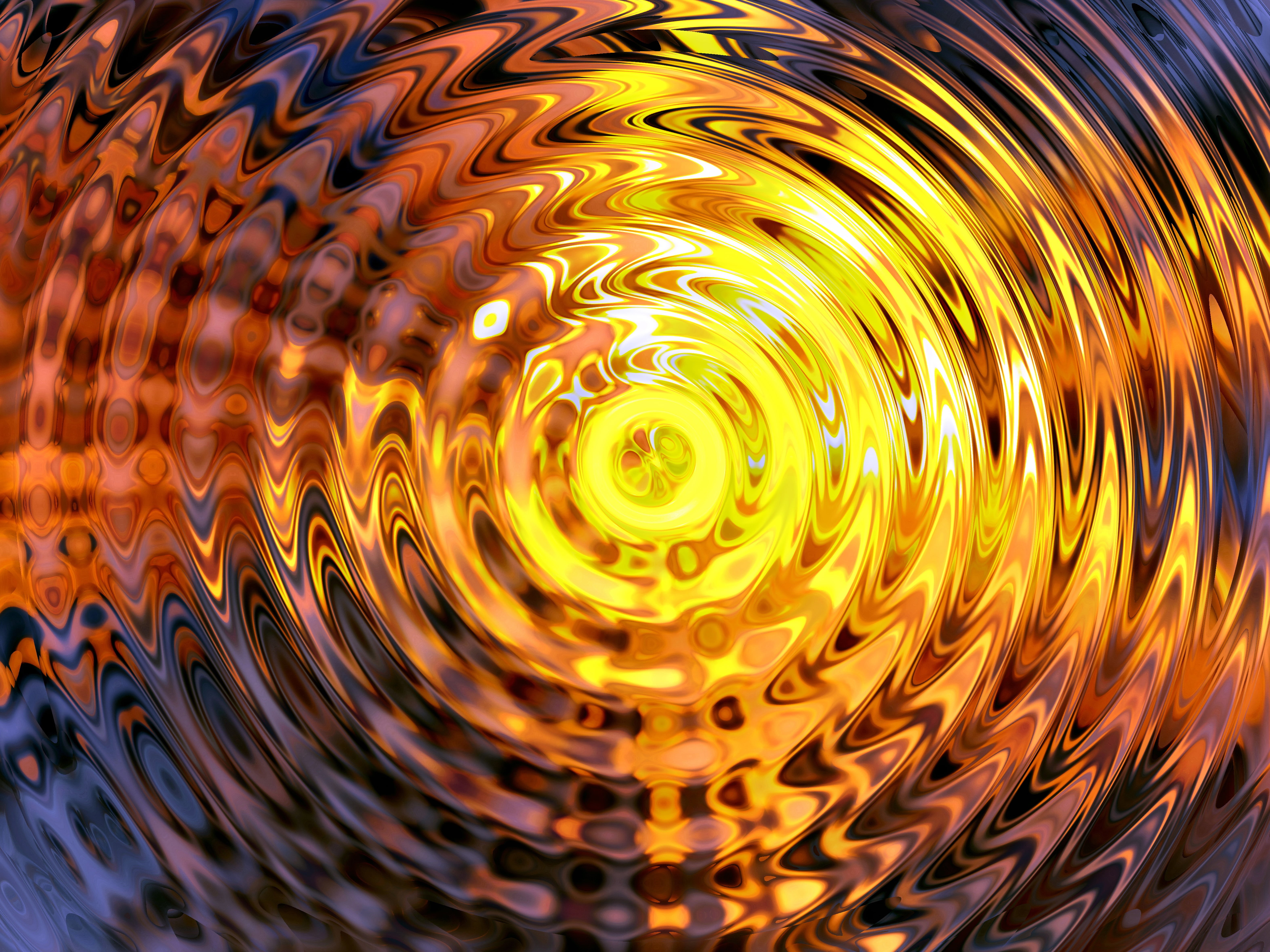 illuminated, night, backgrounds, ruffle, full frame, swirl, 5K, spinning, no people, digital composite, rings, shape, ripples, circles, concentric, colorful, HD Wallpaper