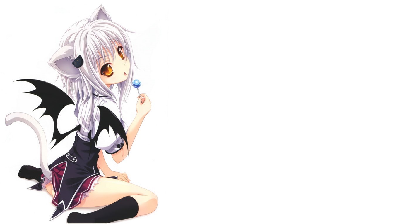 Anime Girls, Toujou Koneko, Highschool DxD, 720P, Nekomimi, HD Wallpaper