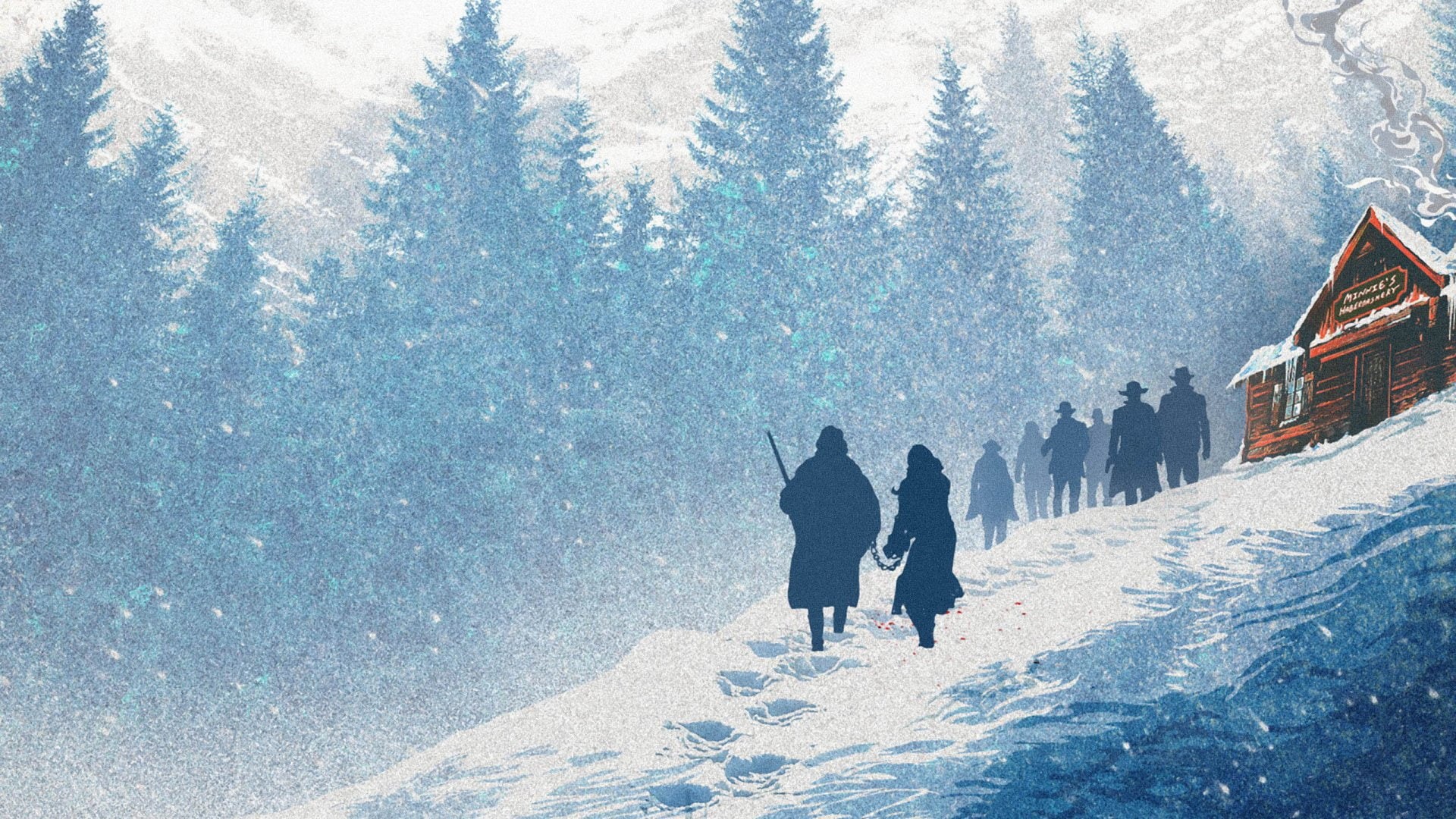 1080P, The Hateful Eight, Movie, HD Wallpaper