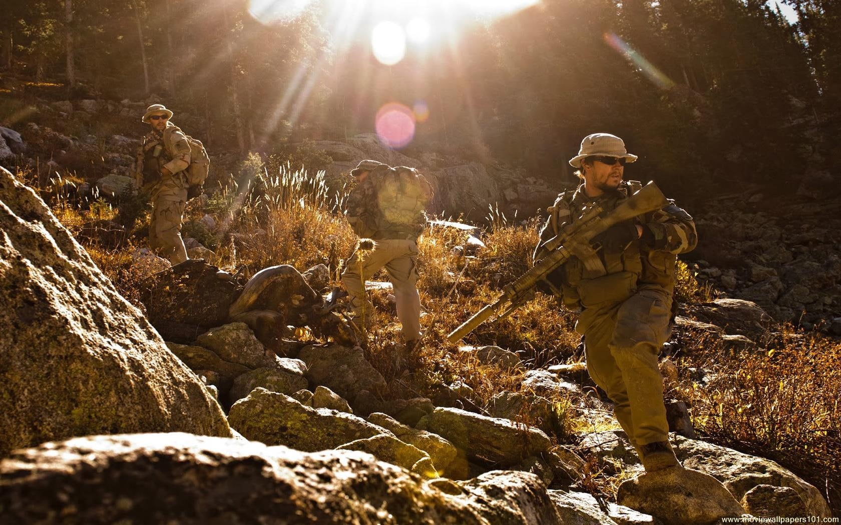 survivor, mark, hd, lone, wahlberg, 720P, sunlight, soldiers, movies, HD Wallpaper