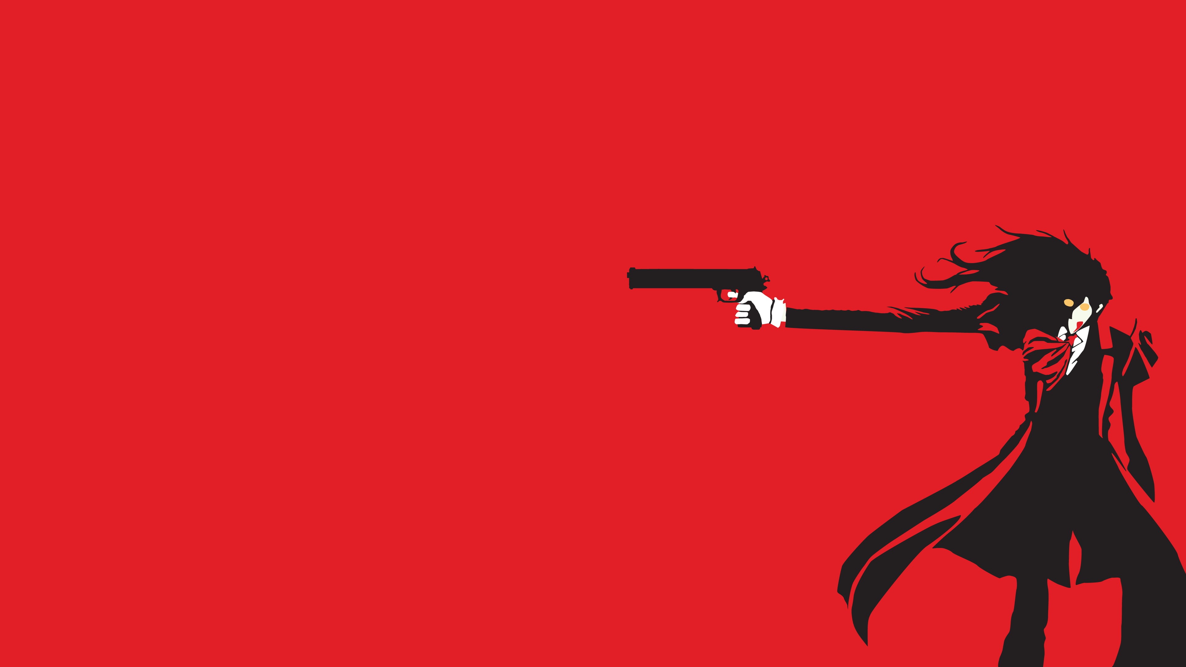 4K, one person, weapon, indoors, copy space, aggression, aiming, three quarter length, studio shot, standing, warning sign, gun, shooting a weapon, handgun, HD Wallpaper