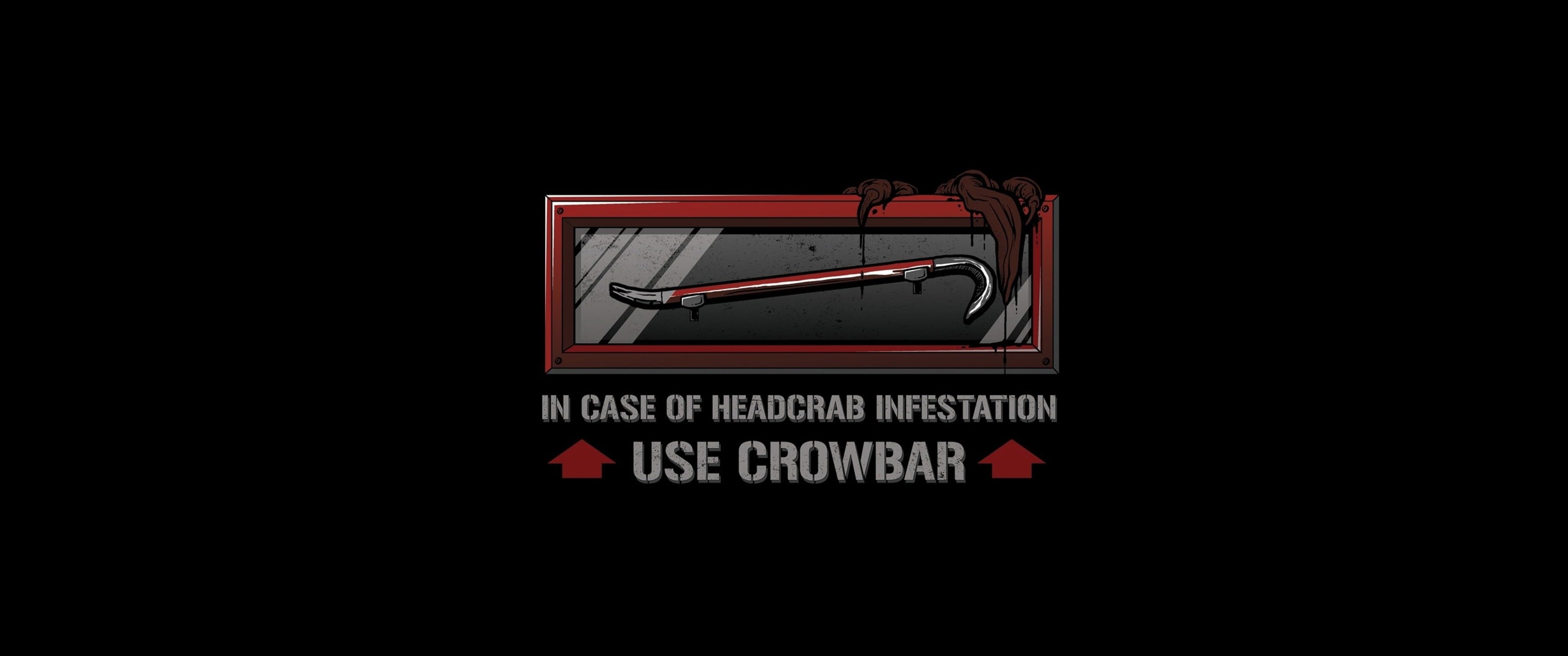 2K, Half-Life, crowbar, HD Wallpaper