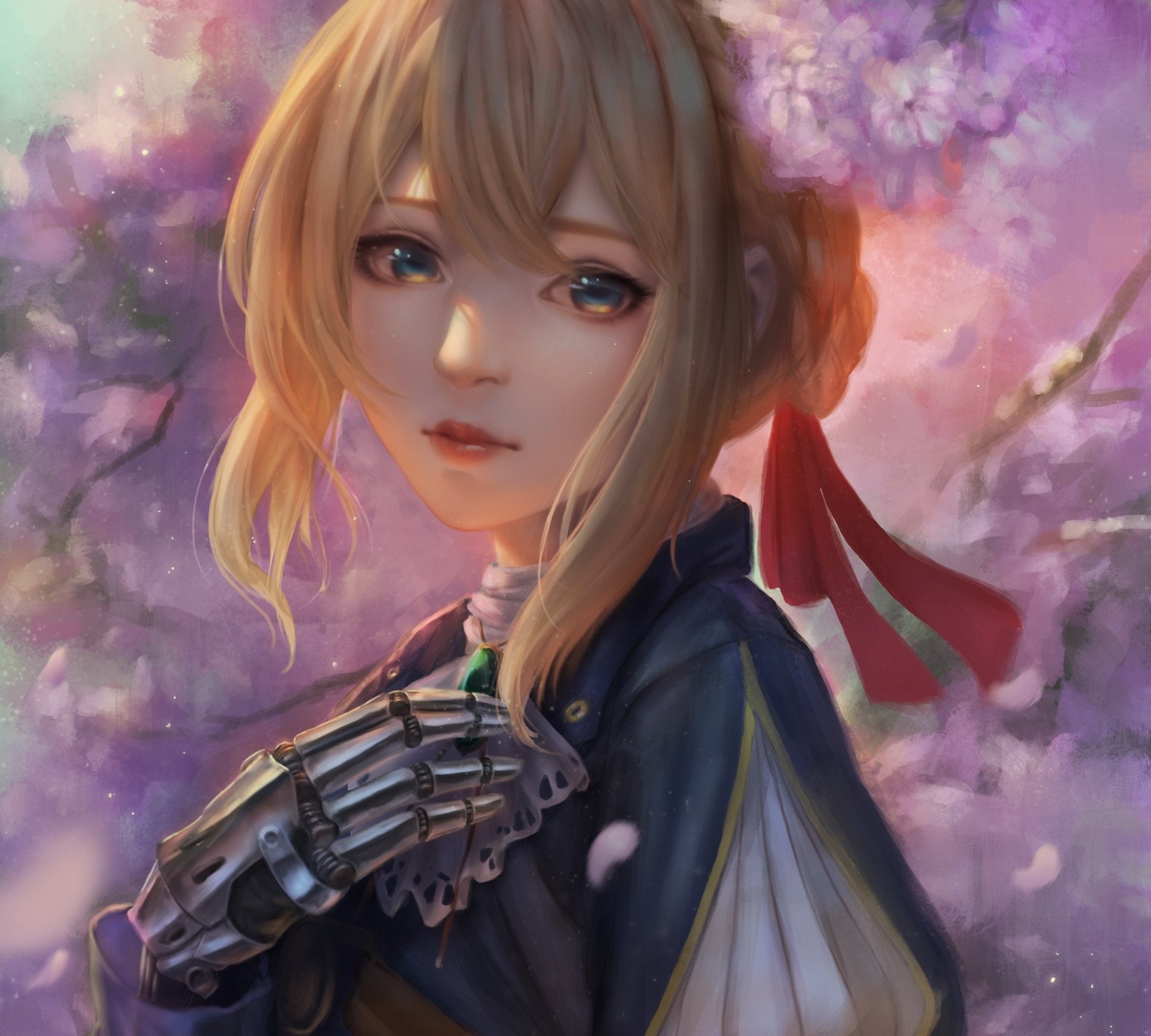 Violet Evergarden (Character), Violet Evergarden, Anime, 1080P, HD Wallpaper