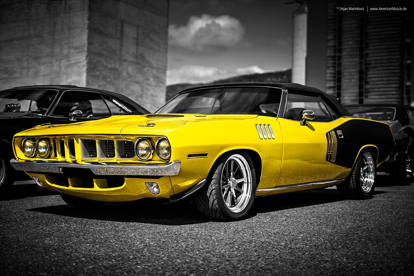 taxi, retro styled, luxury, no people, motor vehicle, built structure, muscle, mode of transportation, vintage car, yellow taxi, road, wealth, architecture, HD Wallpaper