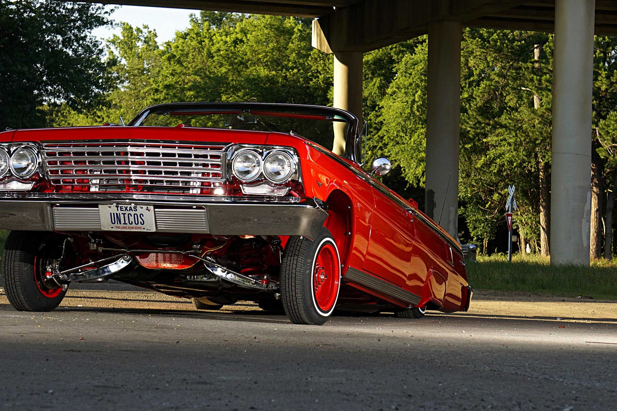 chevrolet, lowrider, auto, automobile, custom, car, impala, vehicle, 1962, 1080P, HD Wallpaper