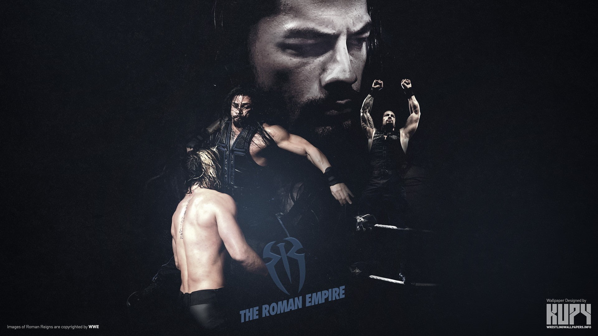 wwe roman reigns wrestling, 1080P, HD Wallpaper