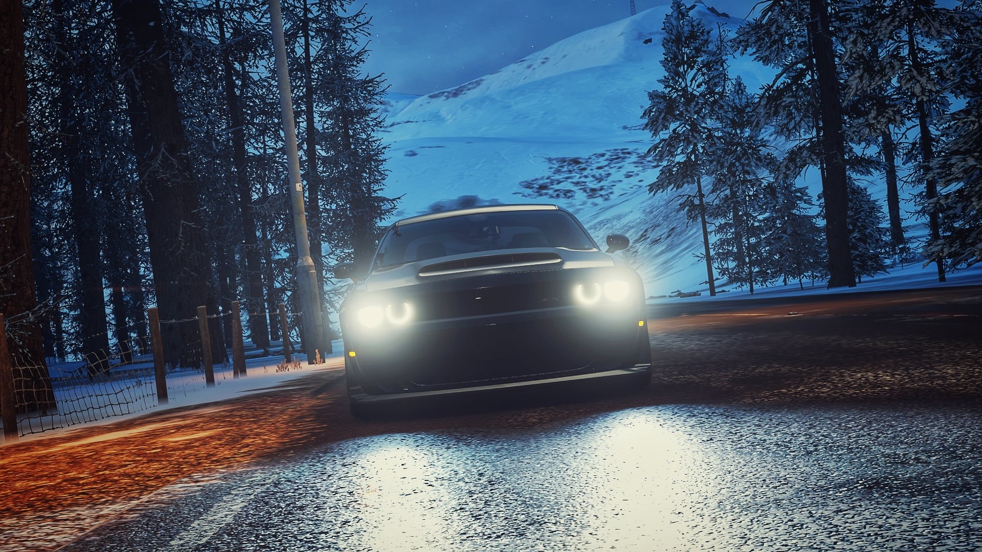 car, Forza Horizon 4, demon, SRT demon, 1080P, Dodge Demon, Dodge, HD Wallpaper