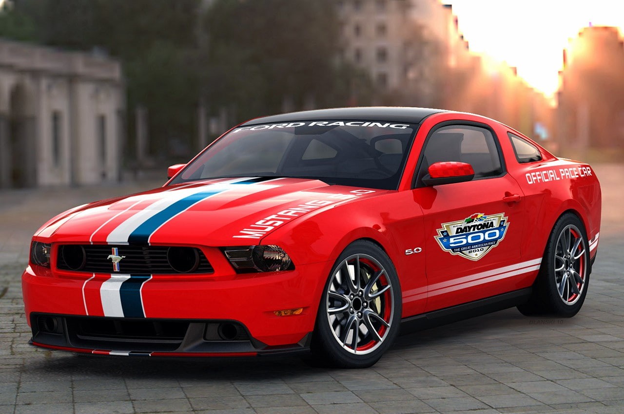 car, Ford Mustang, daytona, Nascar, 720P, HD Wallpaper