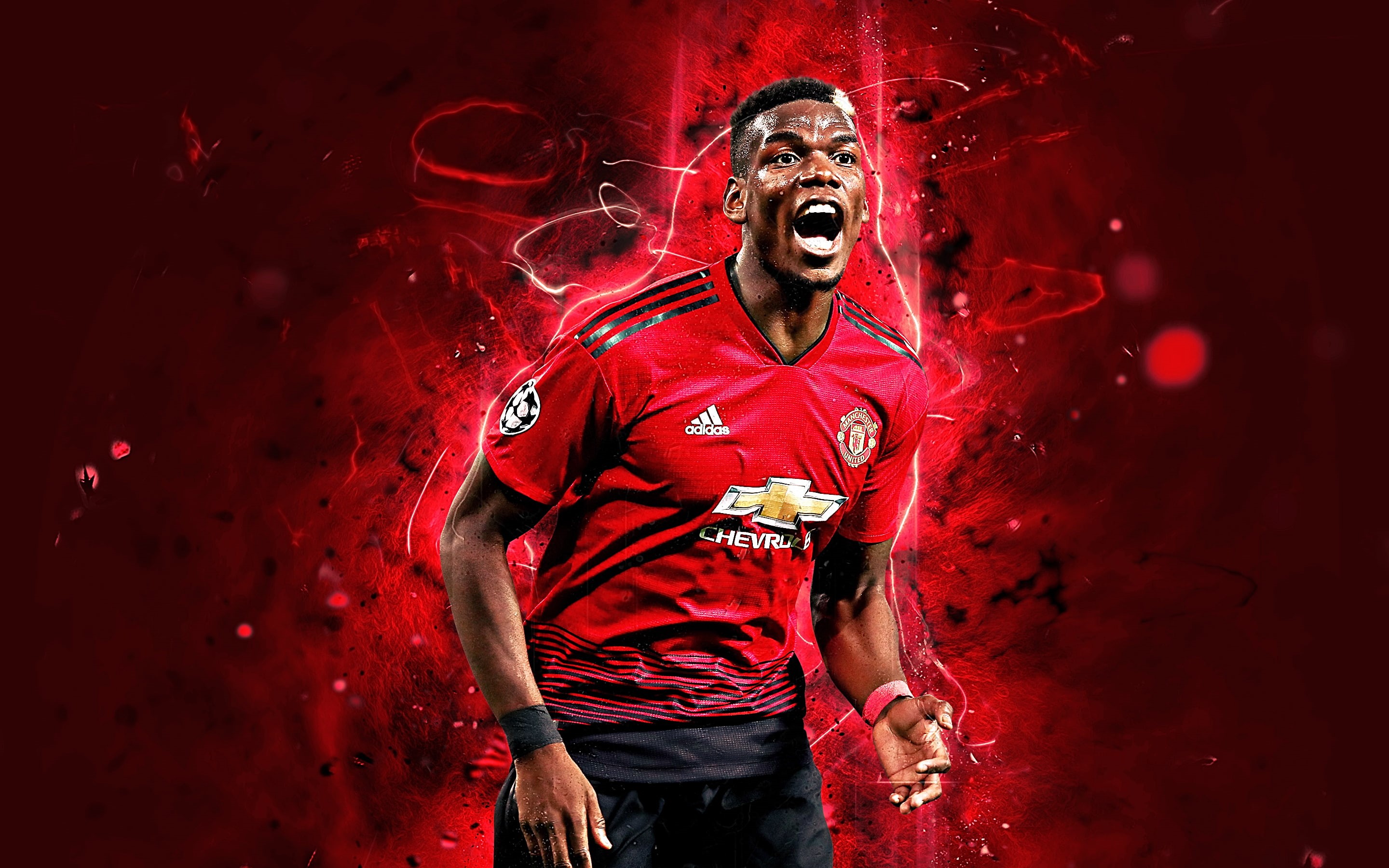 2K, French, Soccer, Manchester United F.C., Paul Pogba, HD Wallpaper