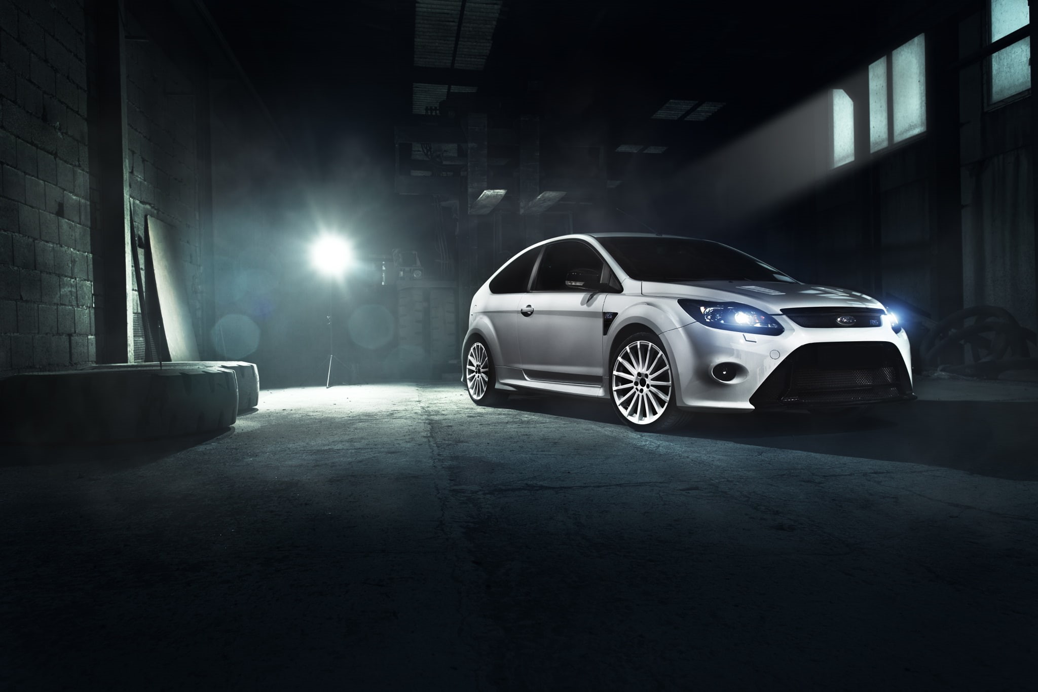1080P, Ford Focus RS, Hatchback, Ford, Sports Car, HD Wallpaper