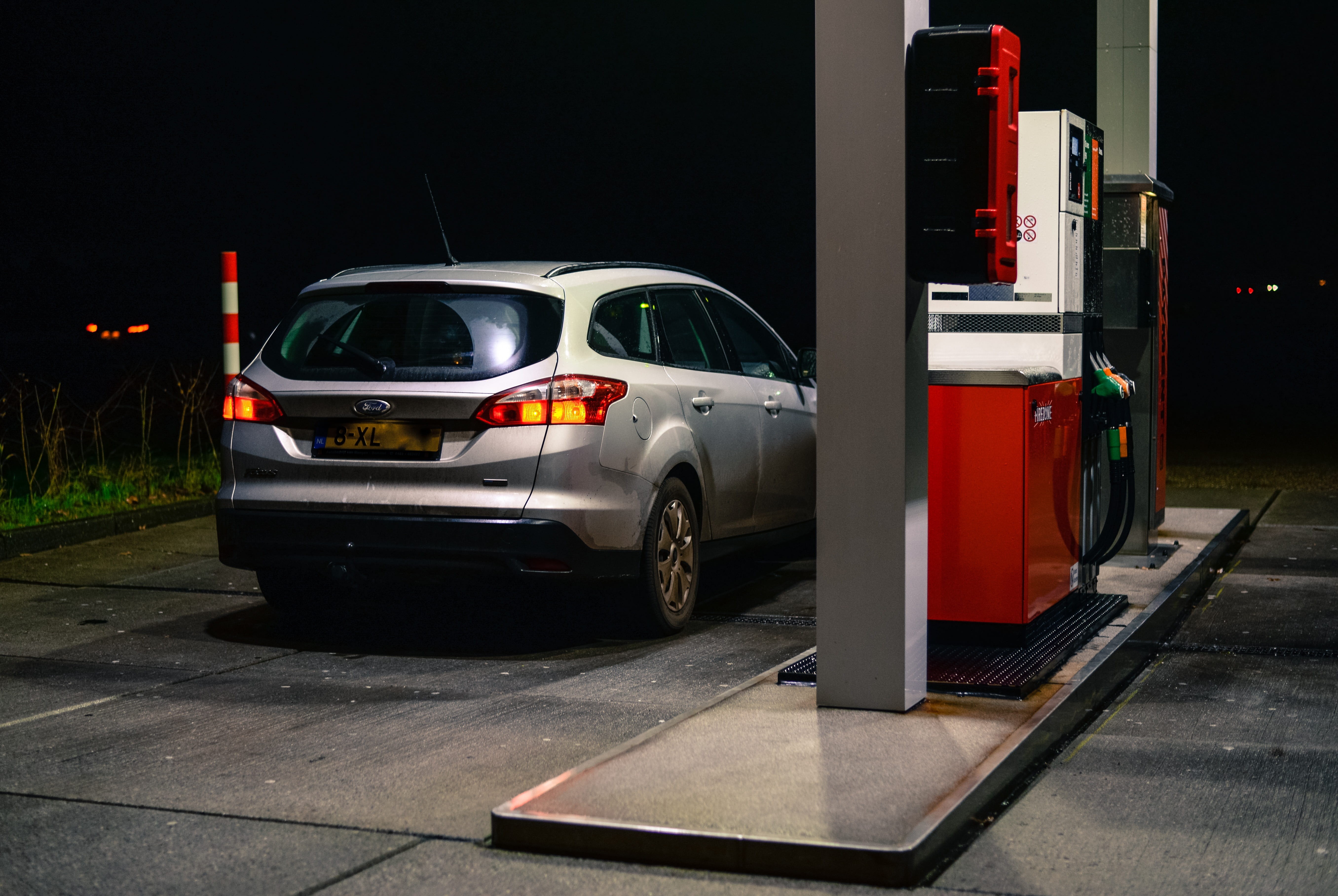 travel, road, gasoline, diesel, gas, petroleum, land vehicle, street, silver, petrol, oil, car, illuminated, automotive, 5K, energy, motor, city, beside, HD Wallpaper