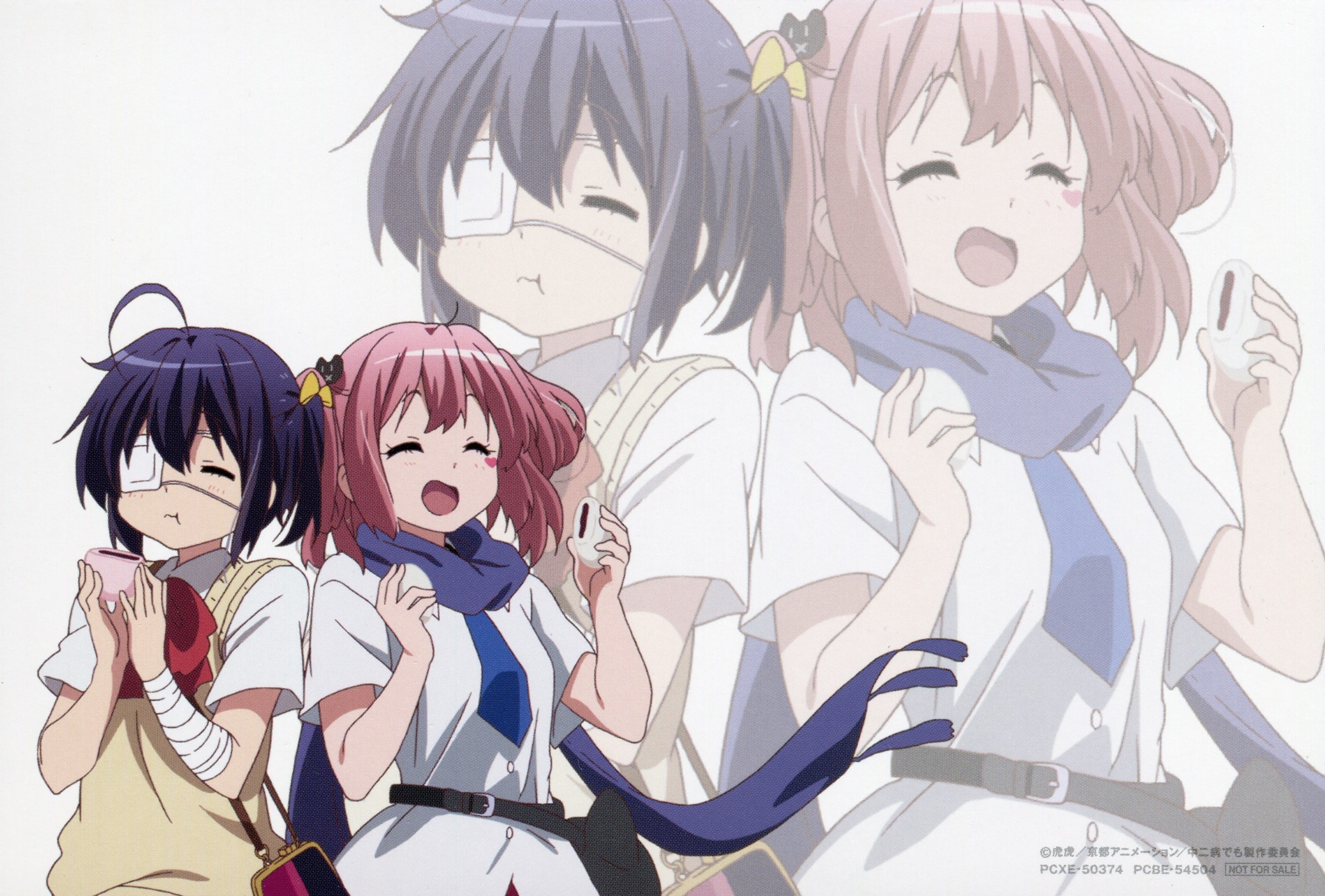 representation, halloween, male likeness, creativity, mask - disguise, no people, day, Takanashi Rikka, anime, Shichimiya Satone, mask, costume, mystery, HD Wallpaper