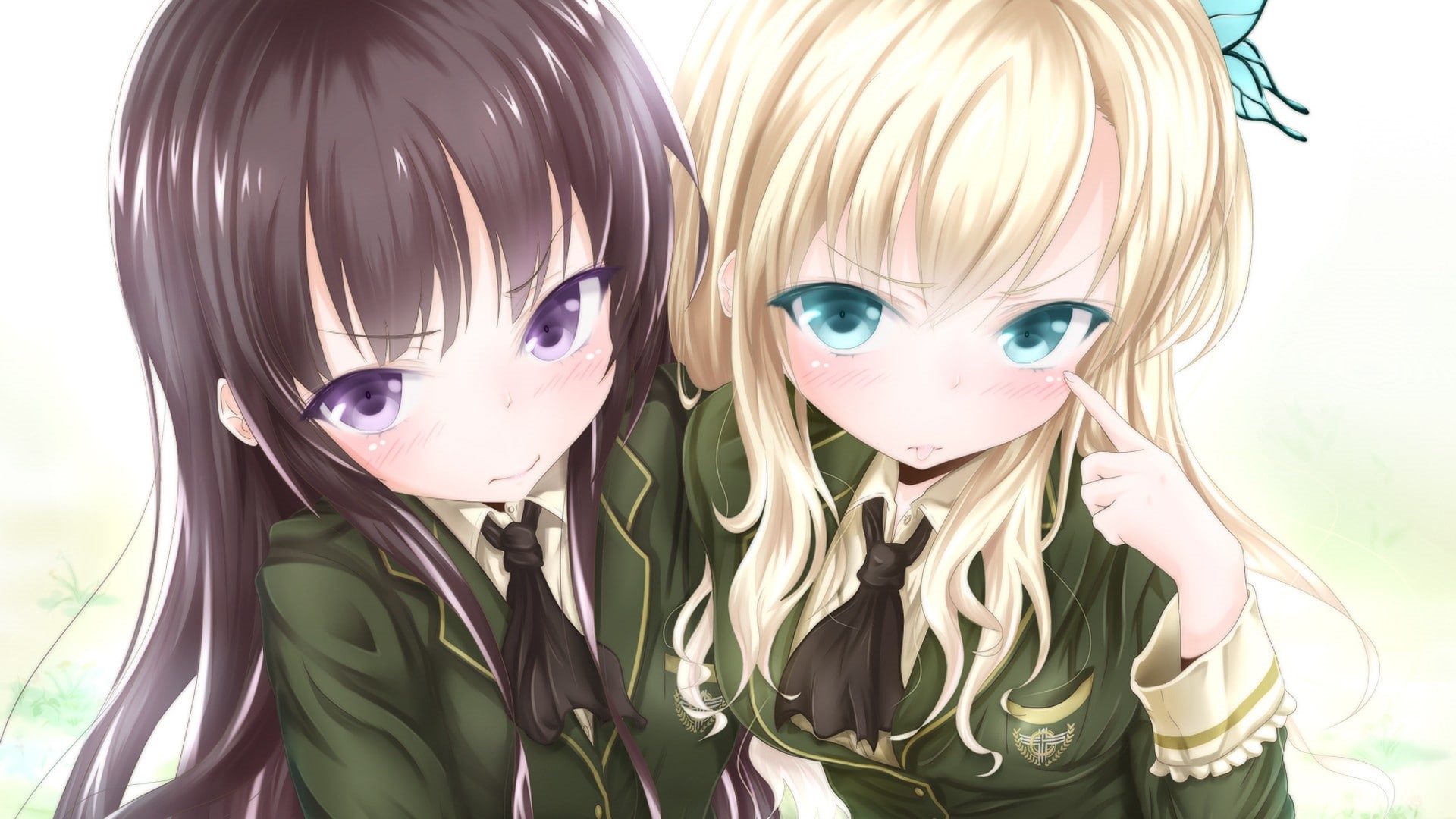 anime, cartoon/comic, boku, hd, ga, tomodachi, 1080P, wa, sukunai, HD Wallpaper