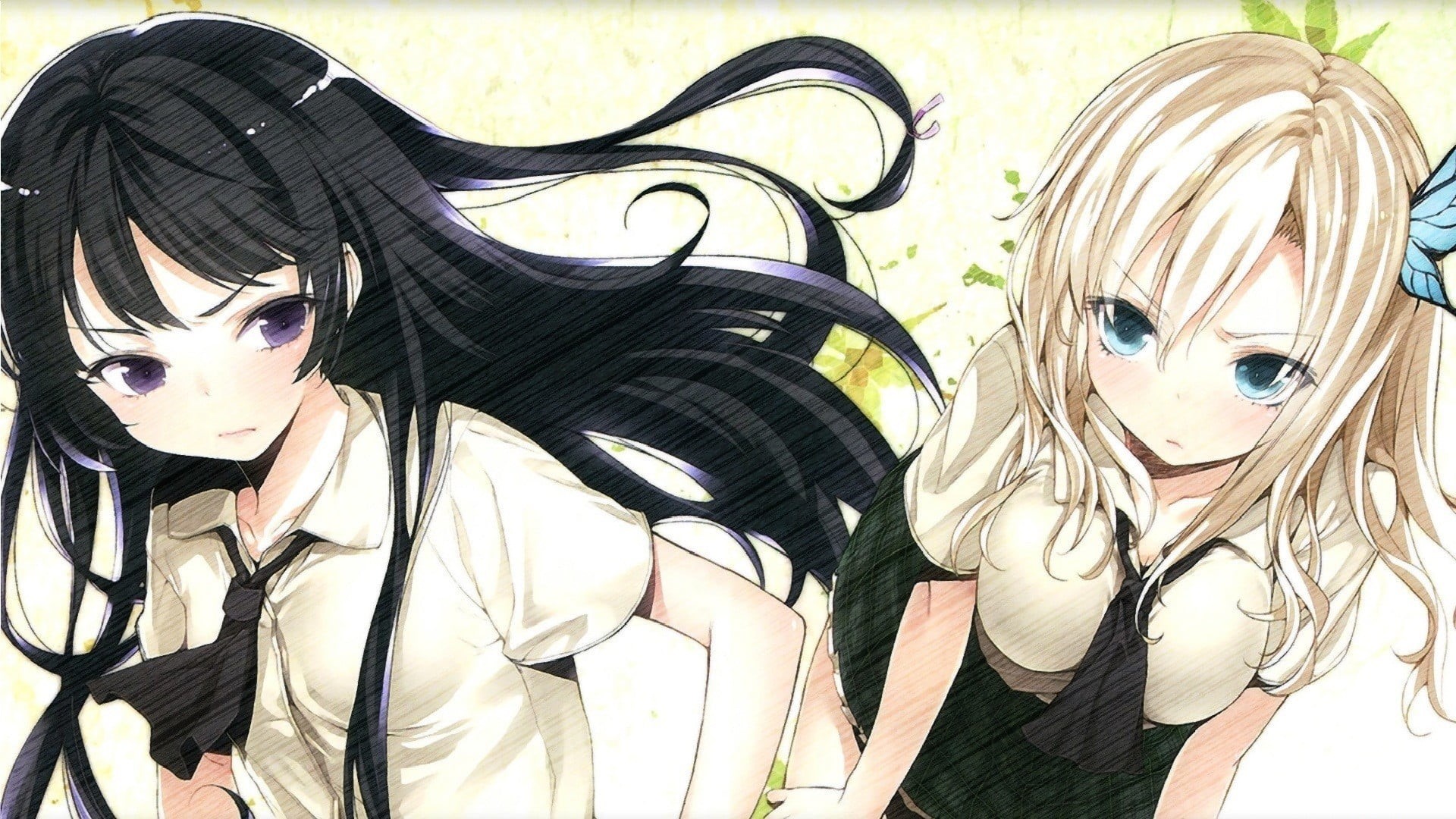 real people, Boku wa Tomodachi ga Sukunai, young women, headshot, young adult, representation, females, leisure activity, looking at camera, women, anime girls, HD Wallpaper