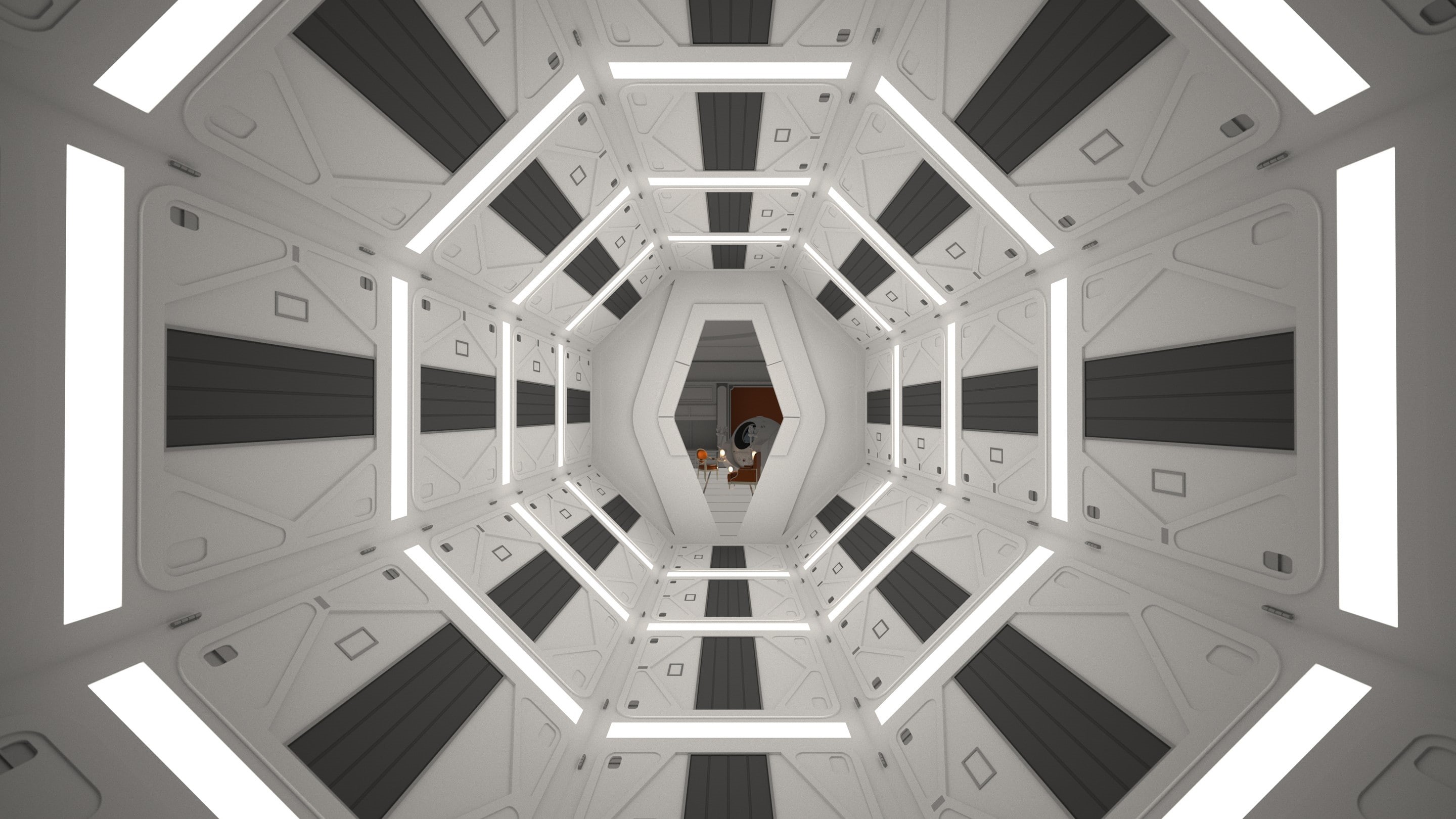 2K, artwork, 2001: A Space Odyssey, movies, HD Wallpaper