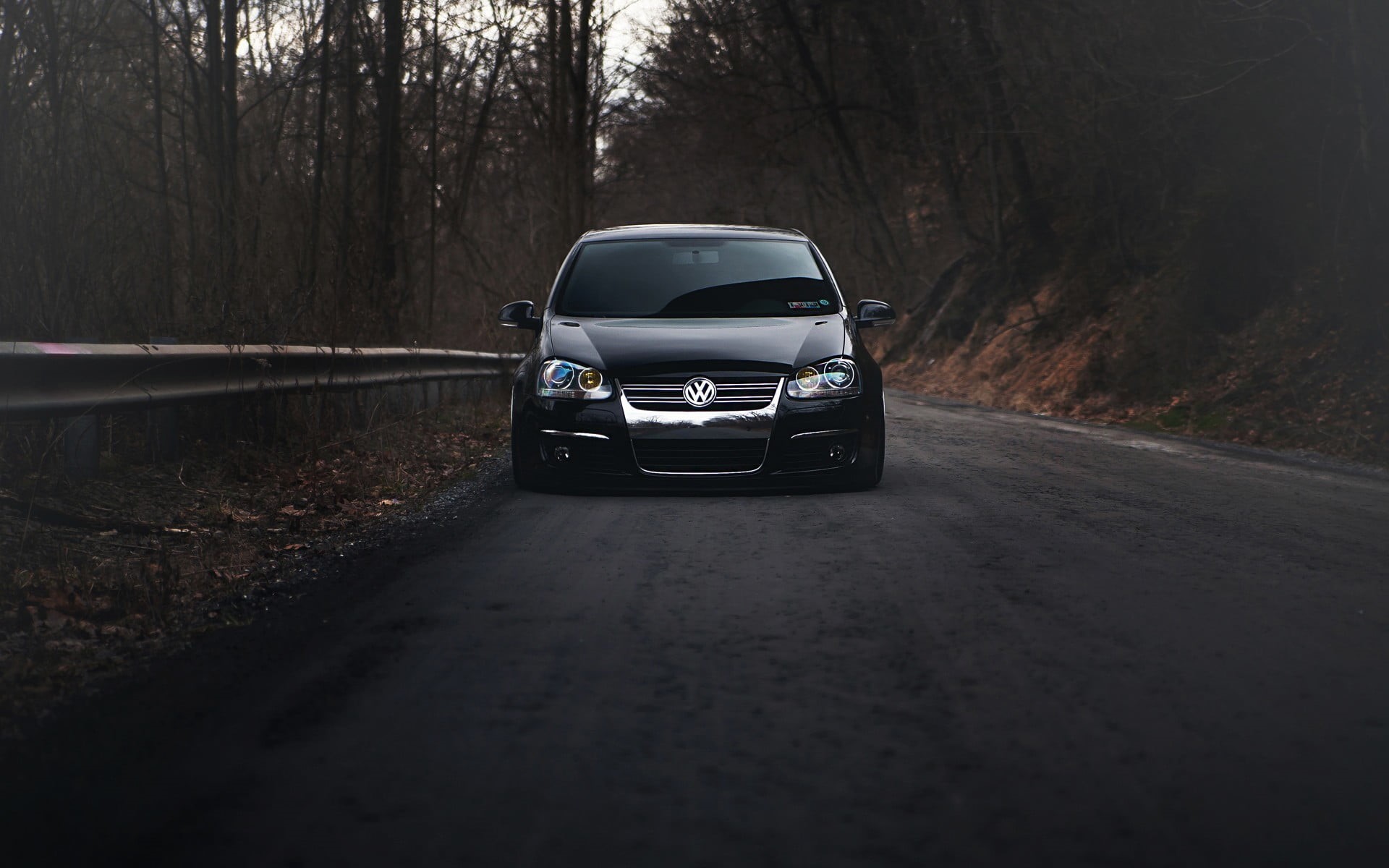 land, trunk, road, outdoors, black, plant, transportation, car, forest, motion, Volkswagen, vehicle, motor vehicle, the way forward, tree trunk, day, mode of transportation, HD Wallpaper