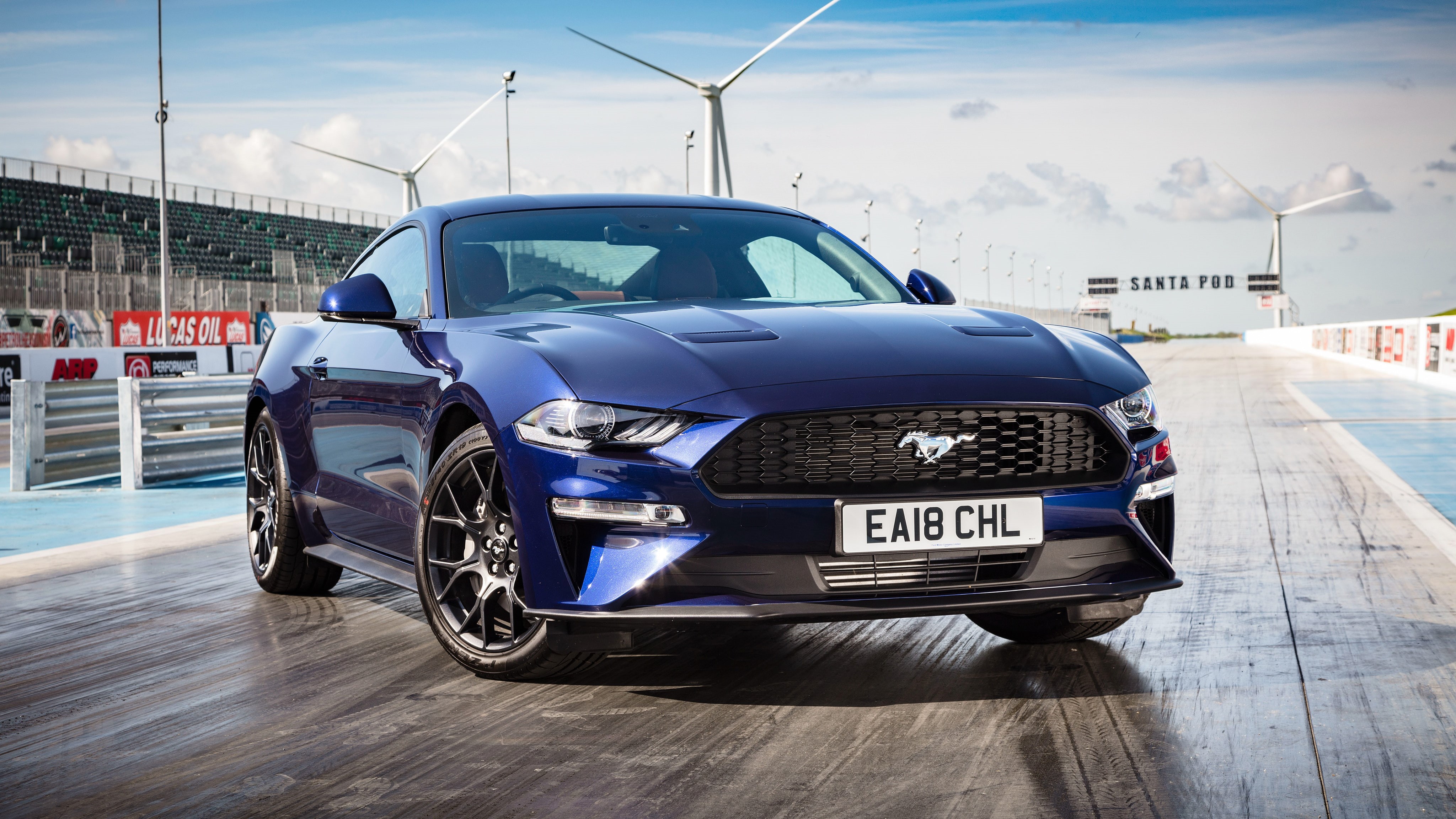 4K, 2018, 4K, Ford Mustang Ecoboost Fastback, HD Wallpaper