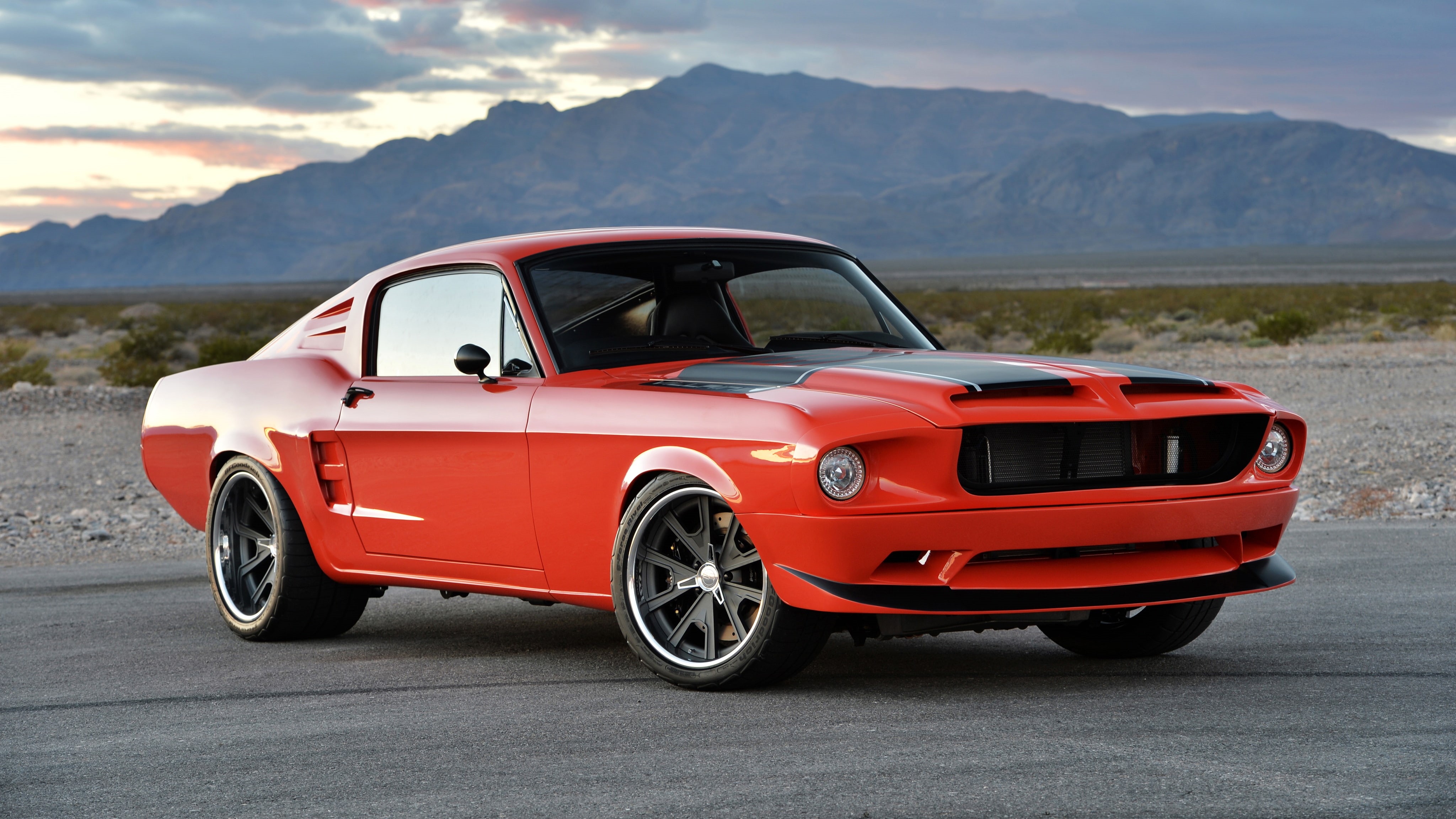 Villain, Ford, 4K, 1967, Mustang, Supercars, Fastback, HD Wallpaper