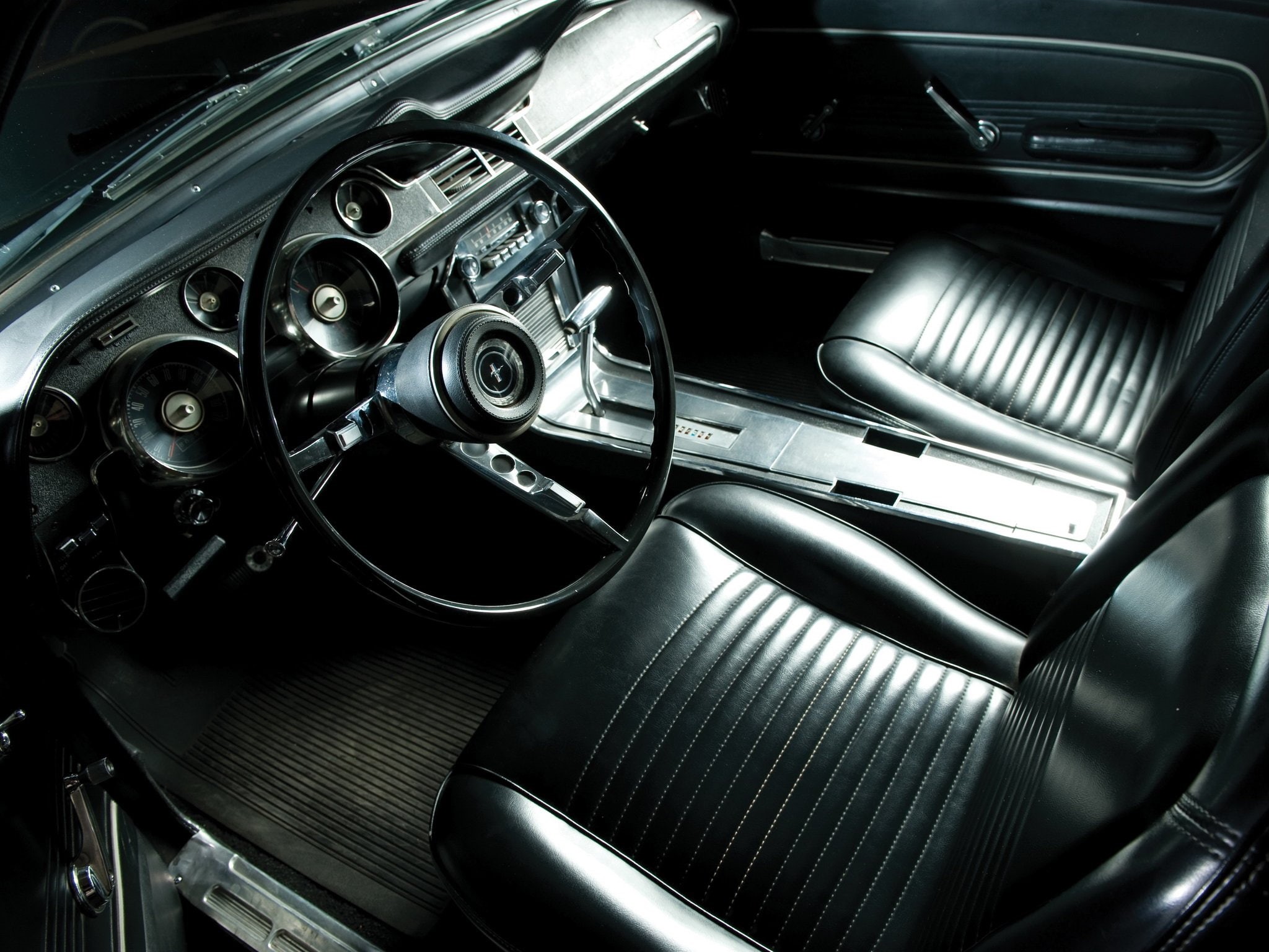 fastback, 1080P, muscle, ford, 1967, mustang, classic, HD Wallpaper