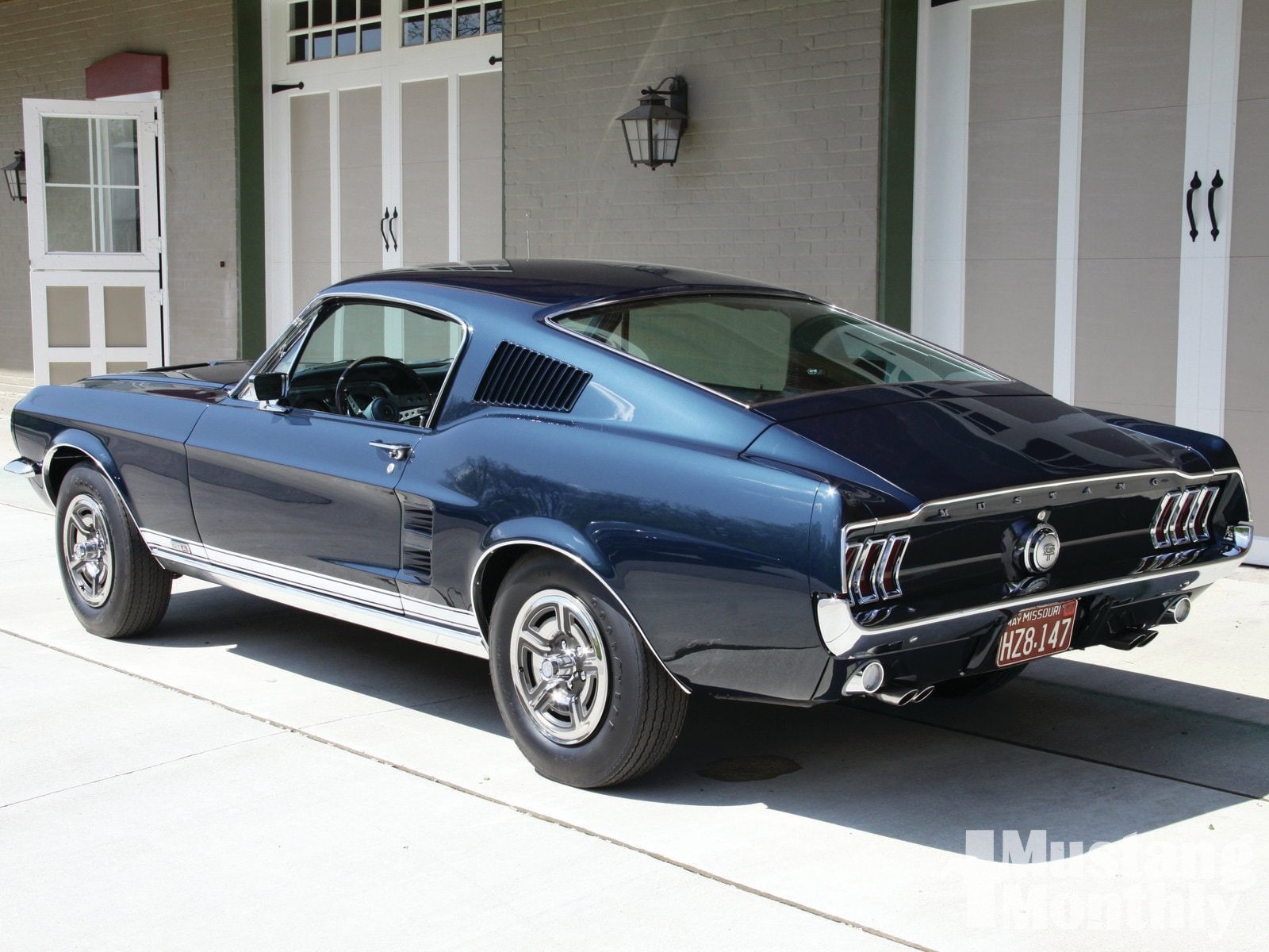 muscle, ford, classic, mustang, 720P, 1967, fastback, HD Wallpaper