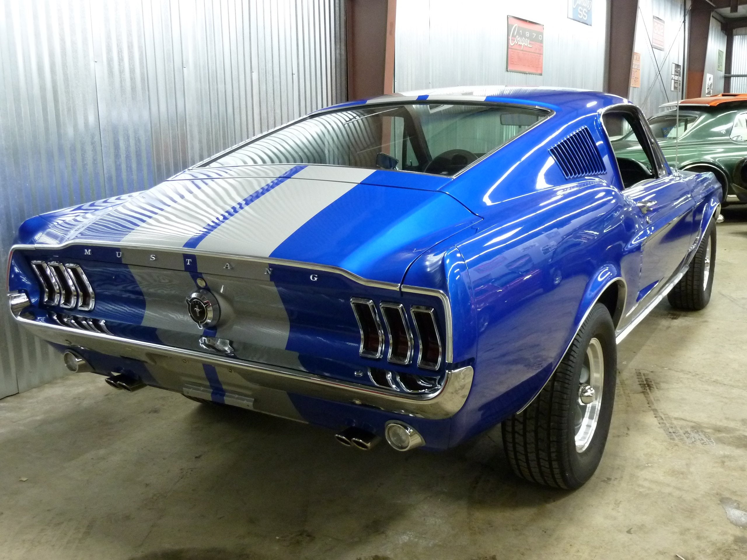 rods, ford, mustang, rod, hot, fastback, 1967, muscle, 2K, classic, HD Wallpaper