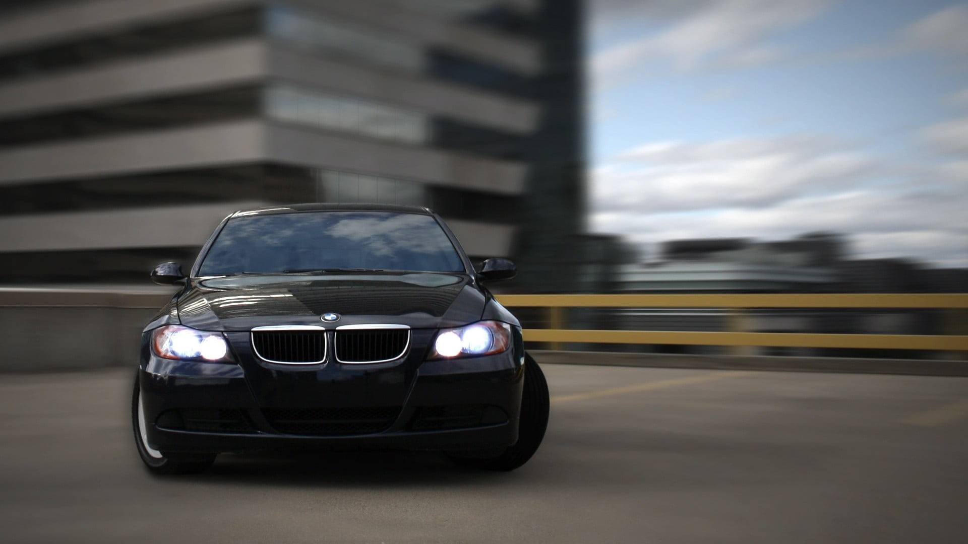 travel, mode of transportation, motor vehicle, city, land vehicle, transportation, road, 1080P, blurred motion, black color, car, outdoors, speed, day, HD Wallpaper