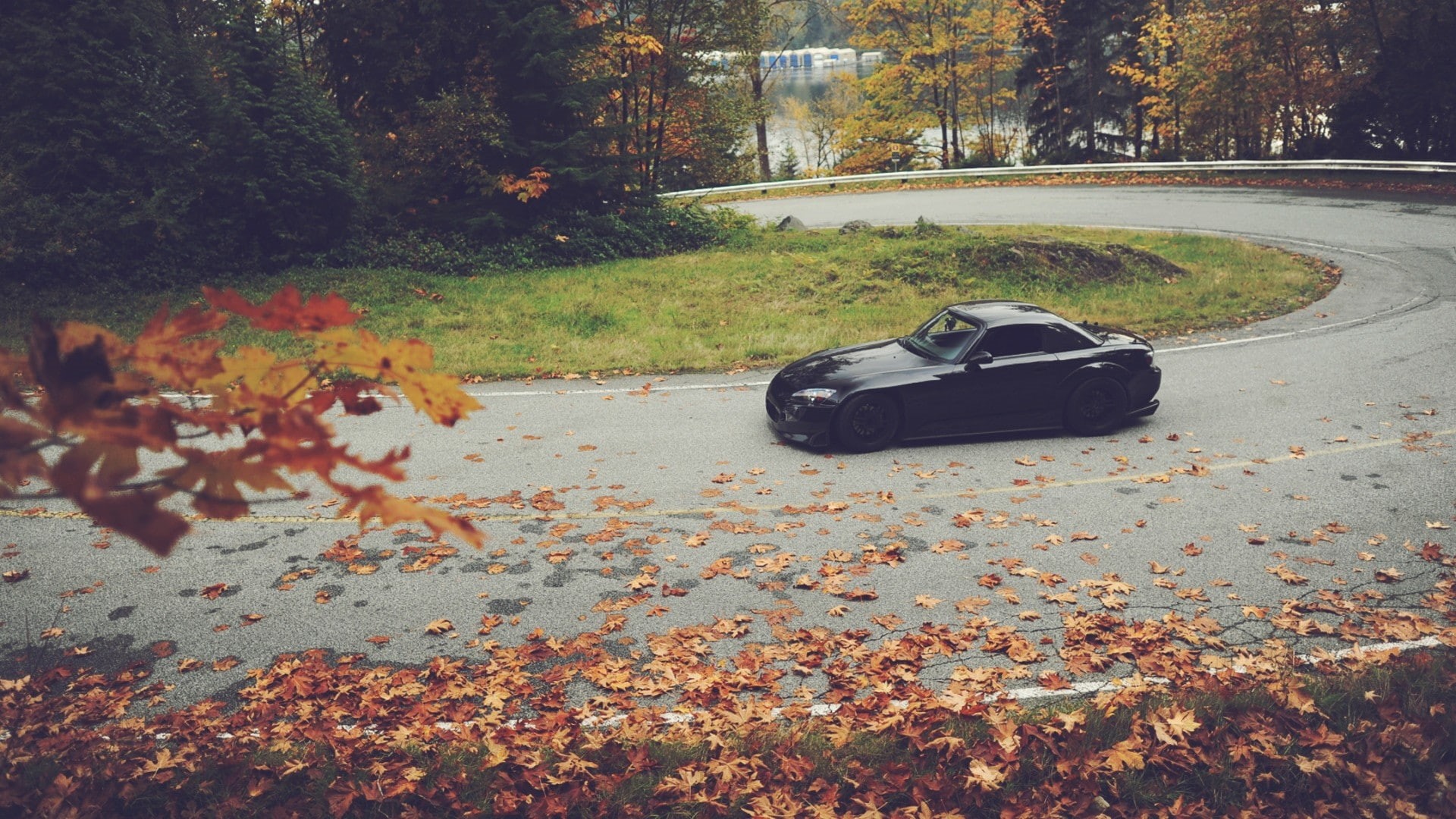 fallen, leaves, Honda, x, 1080P, s, hd, art, motorcycles, cars, vehicles, HD Wallpaper