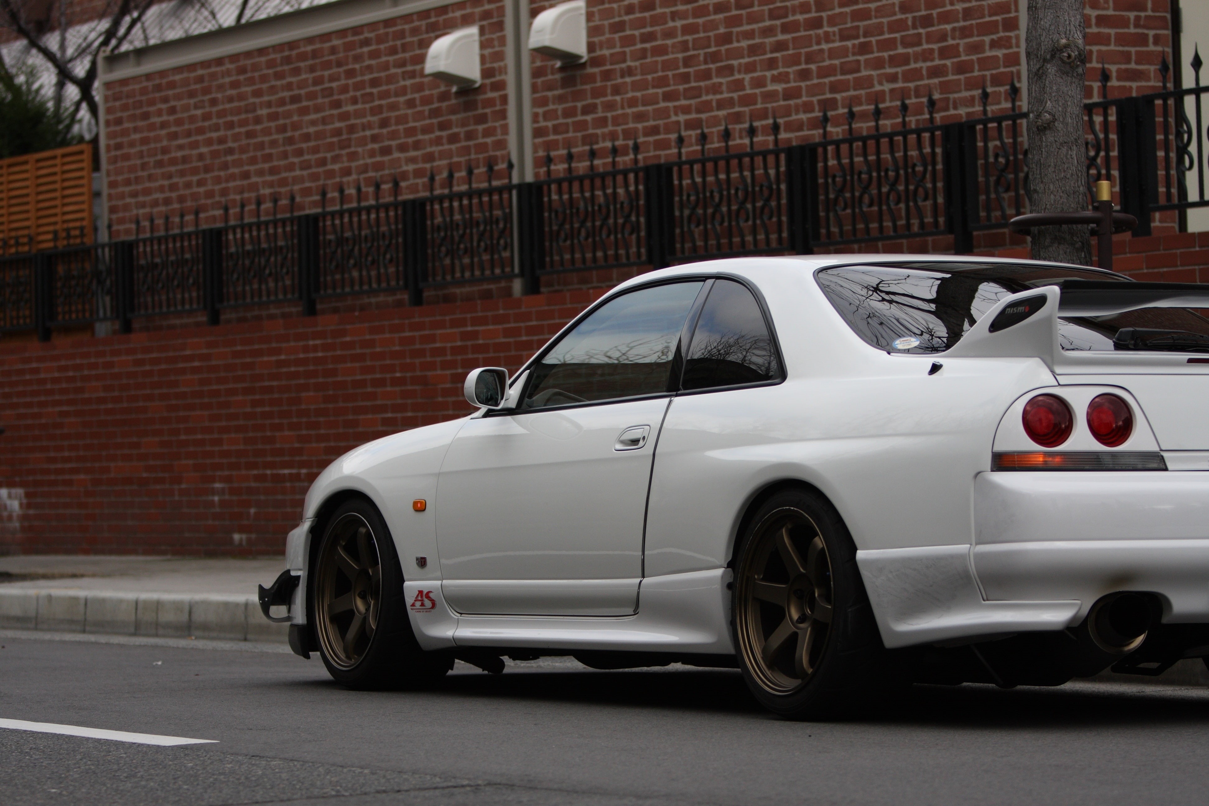 skyline, r, hd, nissan, 4K, art, cars, x, gtr, Nissan Skyline R33 GT-R, HD Wallpaper