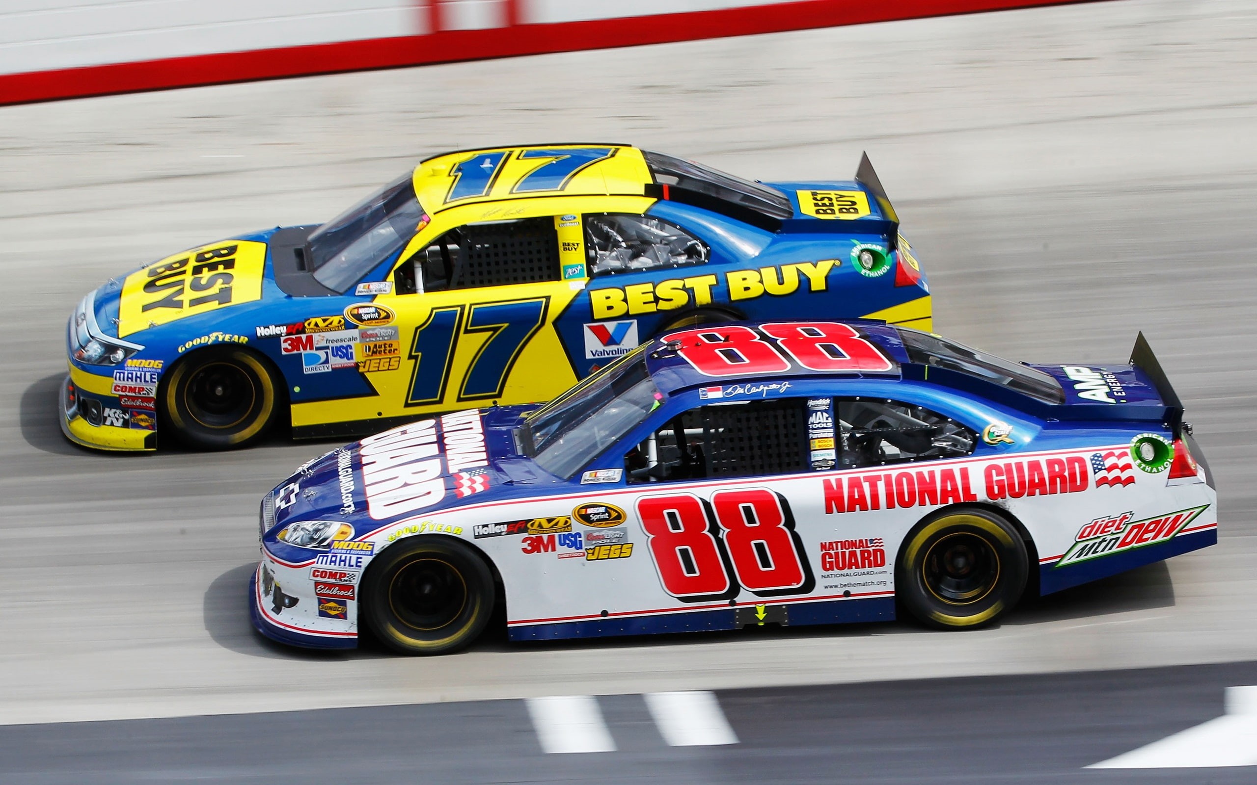 Race, Sports, Speed, Chevrolet, Nascar, Car, Ford, 2K, HD Wallpaper