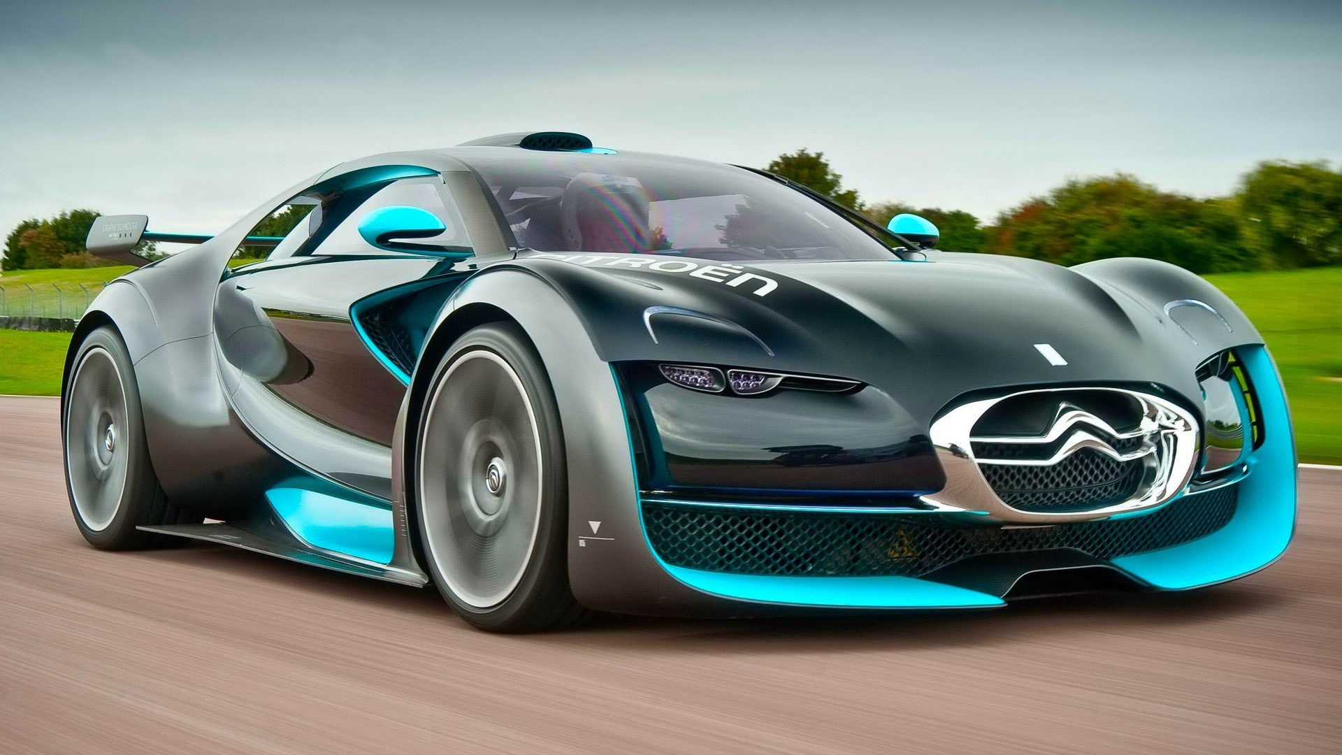 Citroën, concept cars, 1080P, vehicle, Citroen Survolt, car, HD Wallpaper