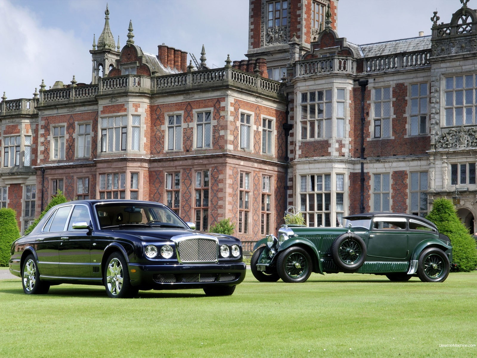 cars, car, classic, castle, bentley, 720P, hd, mansion, mulsanne, HD Wallpaper