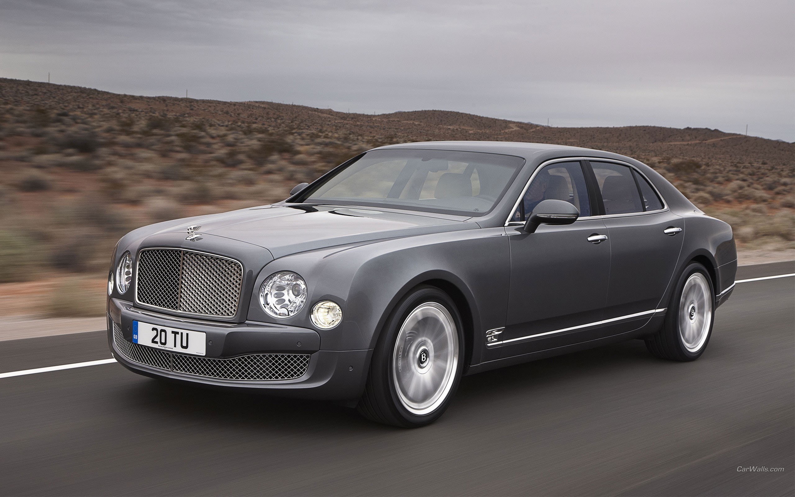 2K, mulsanne, hd, blur, cars, bentley, motion, HD Wallpaper