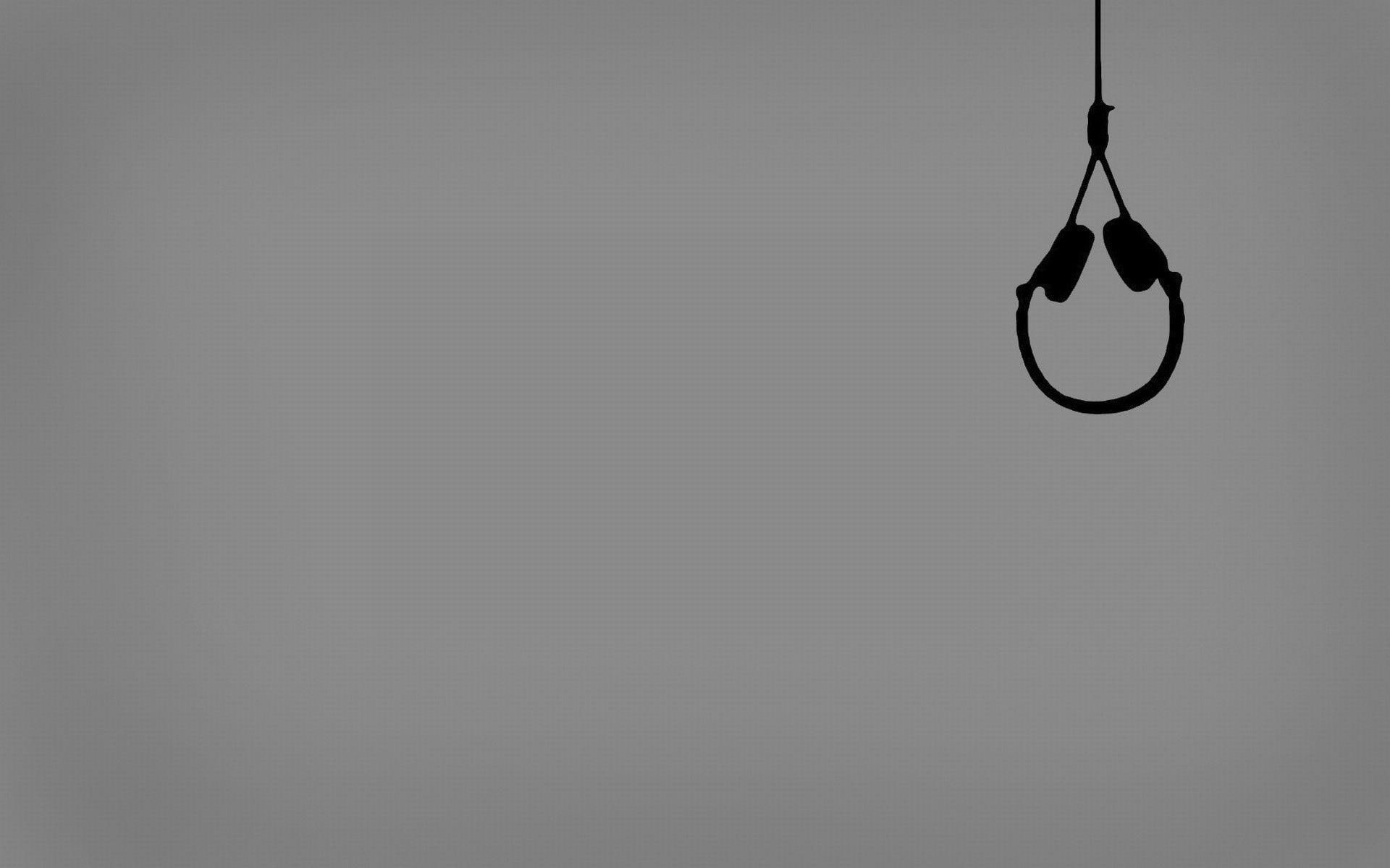 headphones, 1080P, dead, minimalistic, background, funny, vector, HD Wallpaper