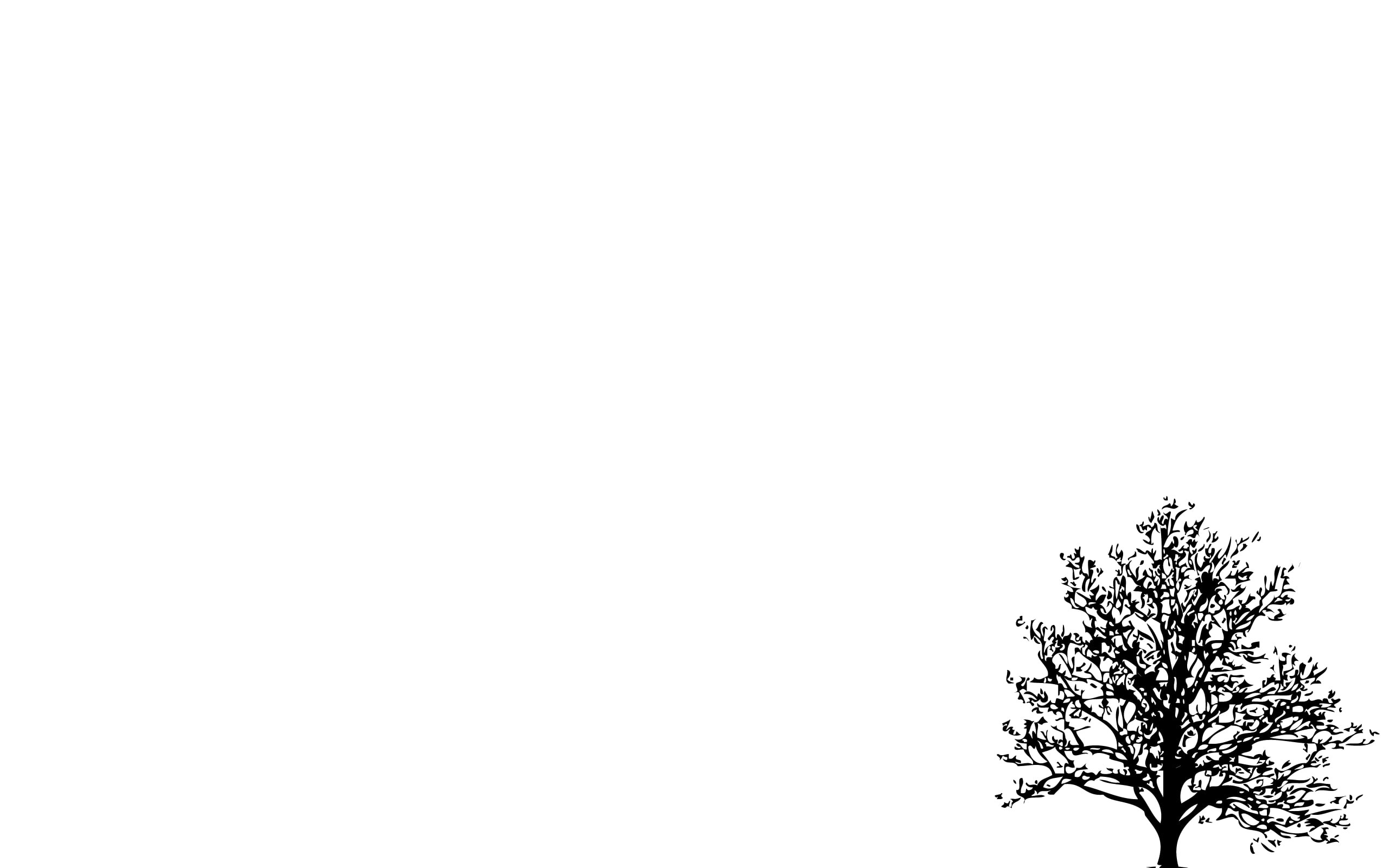 minimalistic, hd, white background, 2K, Trees, simple background, art, white, simple, background, HD Wallpaper