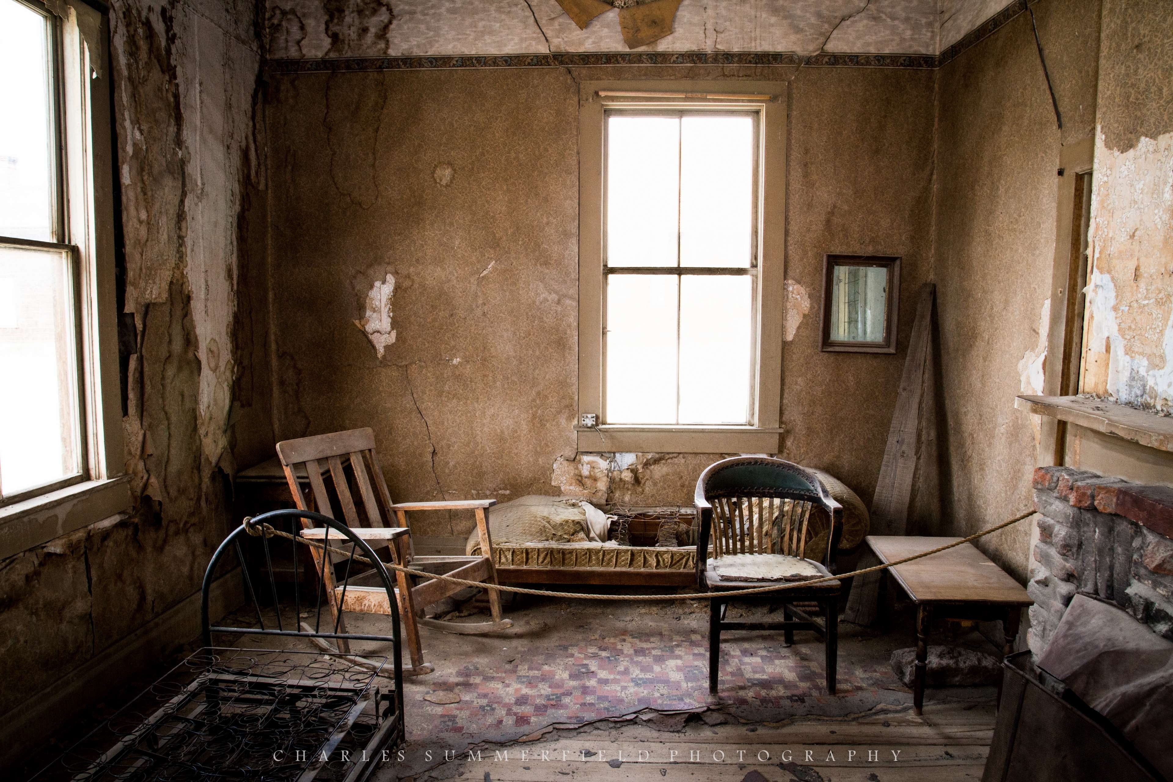 ruined, building, old town, no people, deterioration, flooring, messy, old, abandoned, ghost, chair, furniture, indoors, old building, bad condition, run-down, HD Wallpaper