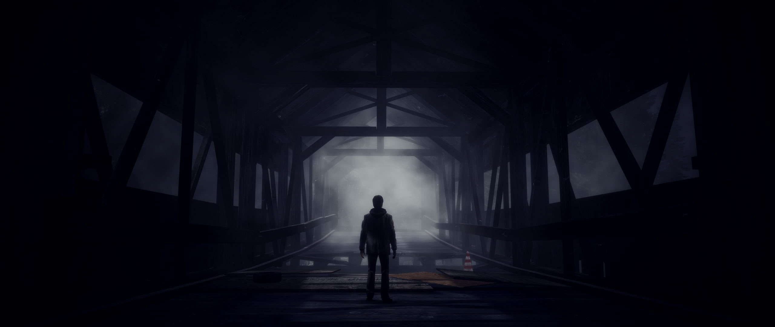 2K, video games, Alan Wake, night, HD Wallpaper