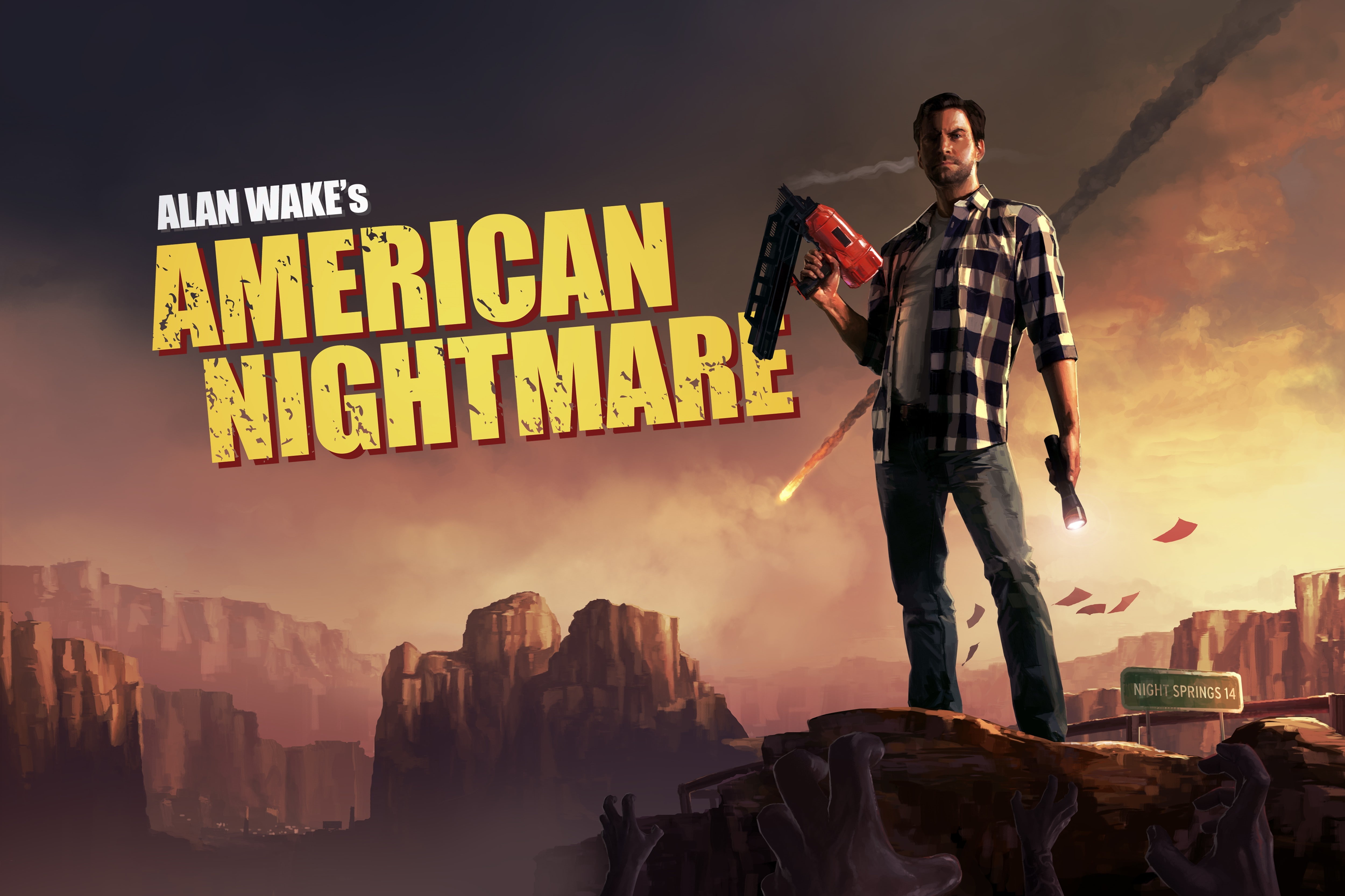 Alan Wake, 4K, video games, HD Wallpaper