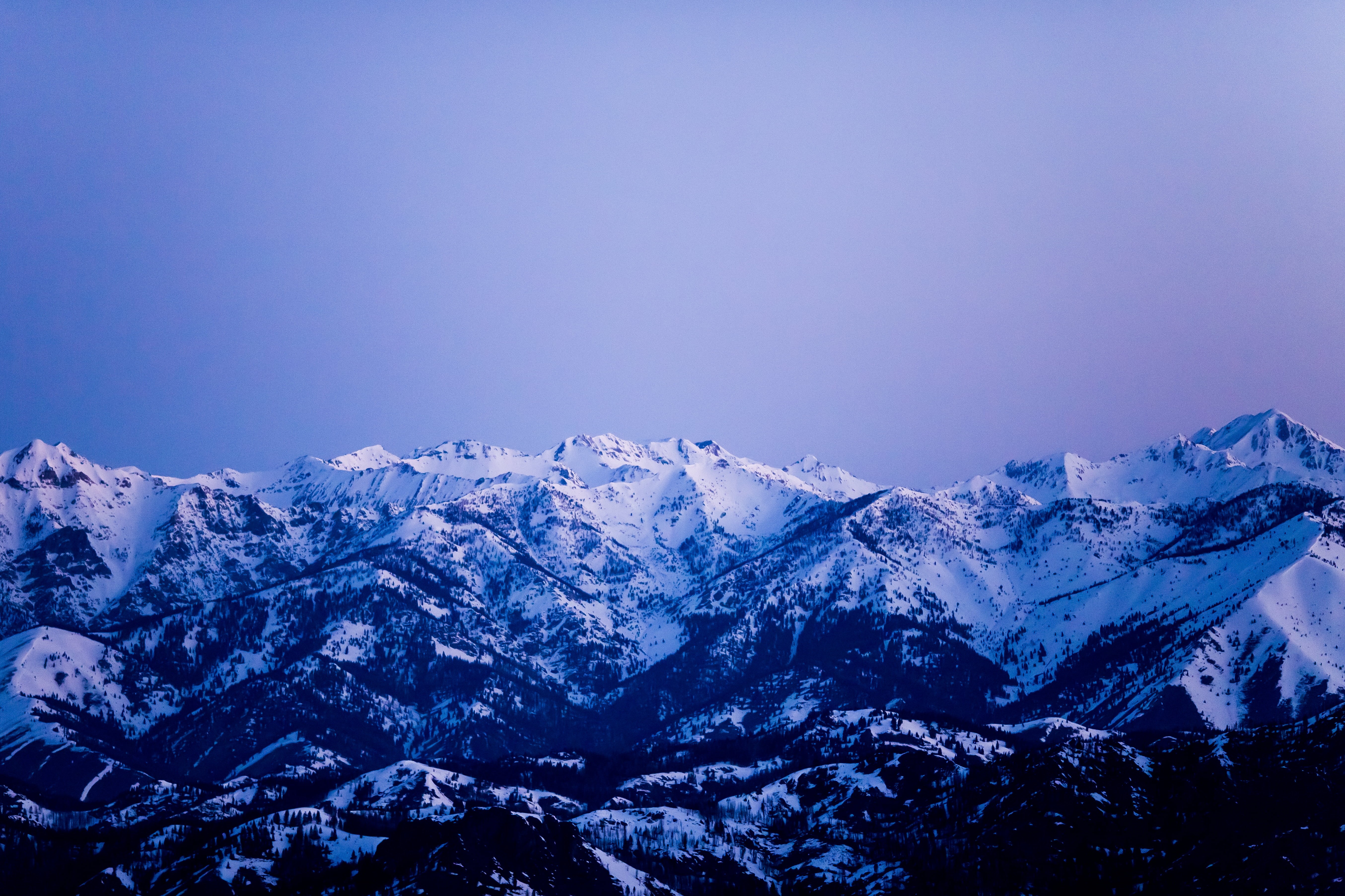 United States of America, snow mountain, sun, cold - Temperature, ice, outdoors, Idaho, Dent, 5K, sky, snow, Future, nighttime, mountains, mountain Peak, HD Wallpaper
