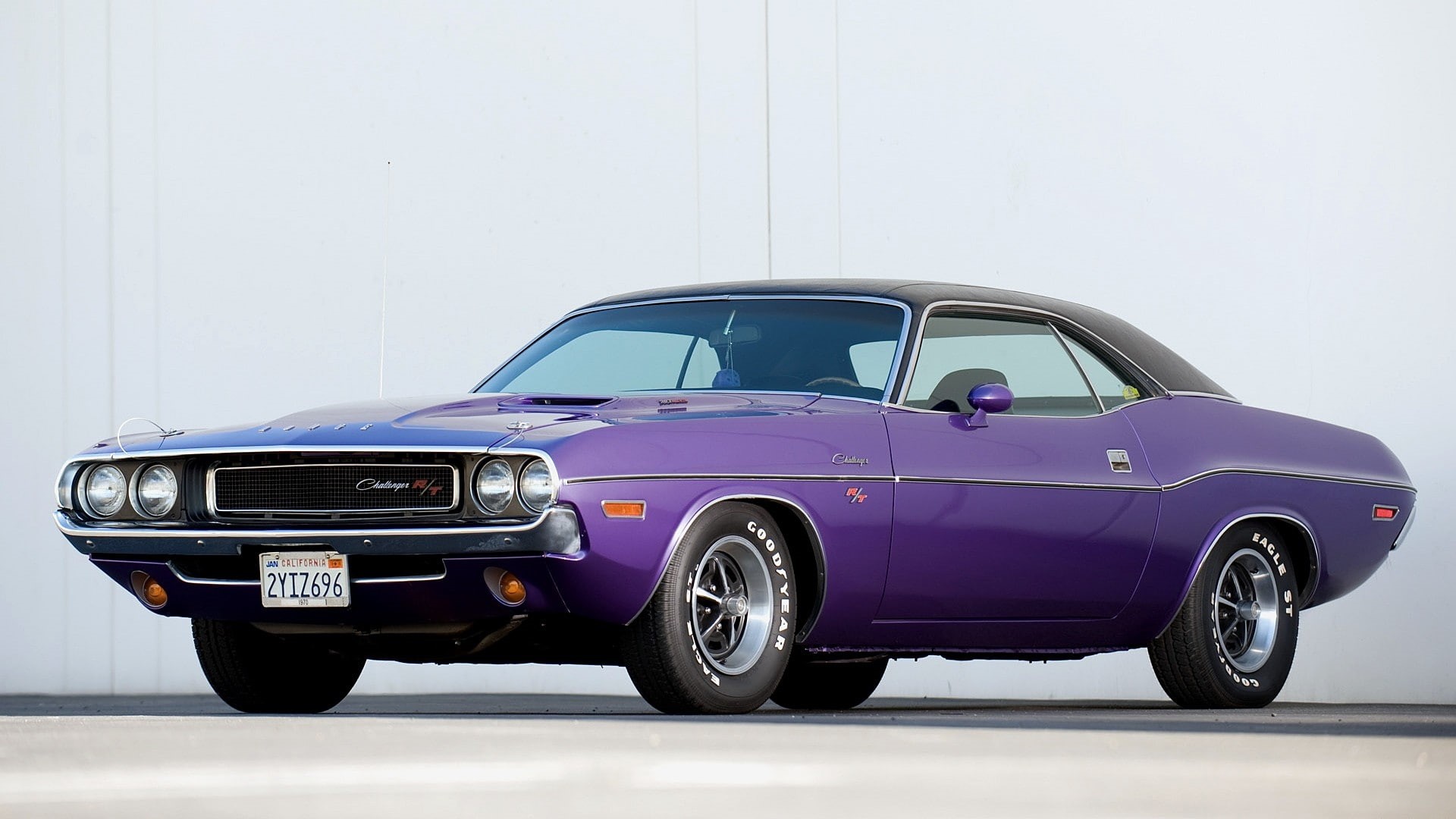 Dodge Challenger, challenger, hd, Vintage, 1080P, technology, muscle, classic, dodge, cars, vehicles, muscle cars, art, classic cars, HD Wallpaper