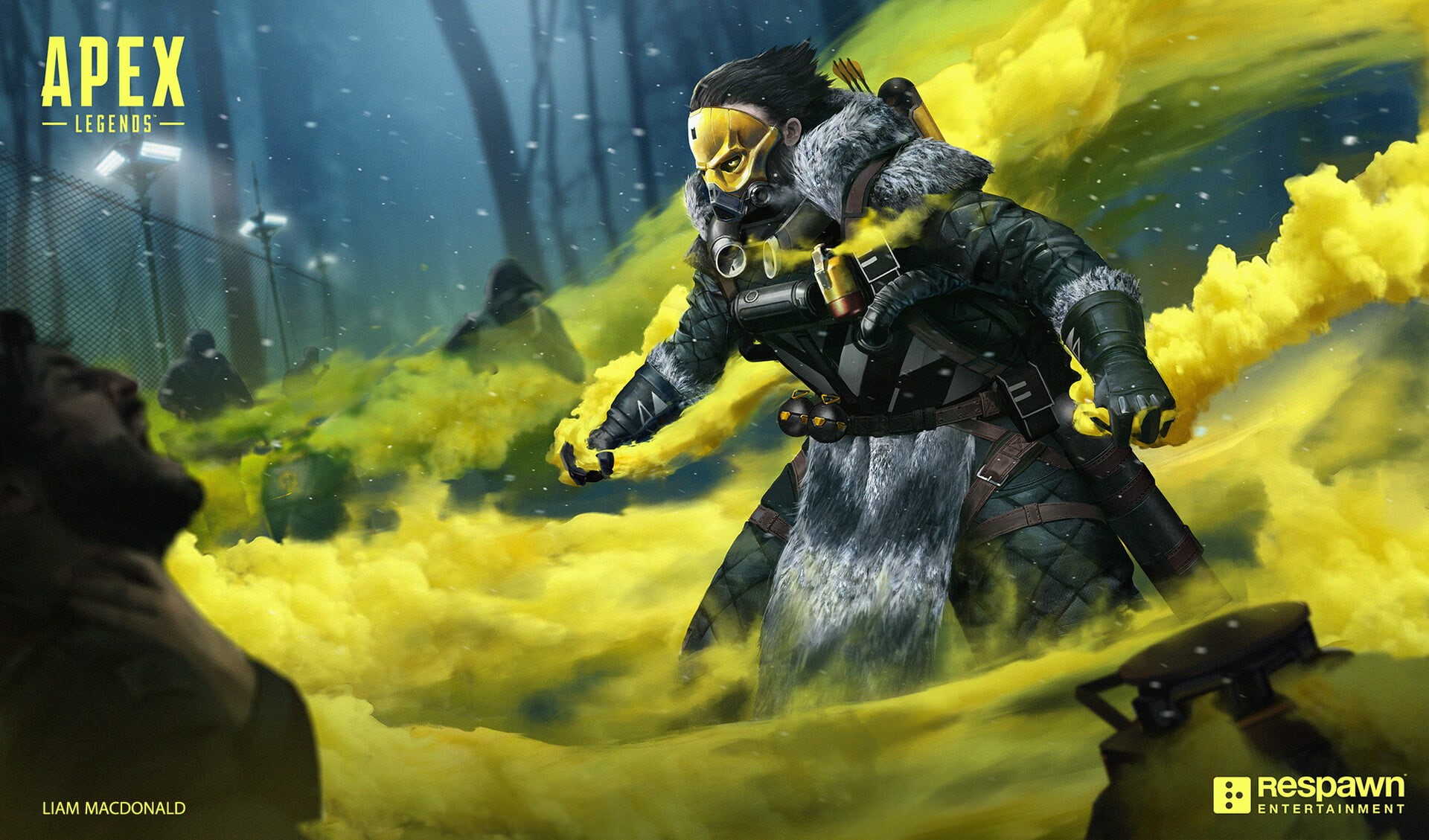 Apex Legends, 1080P, Video Game, Caustic (Apex Legends), HD Wallpaper